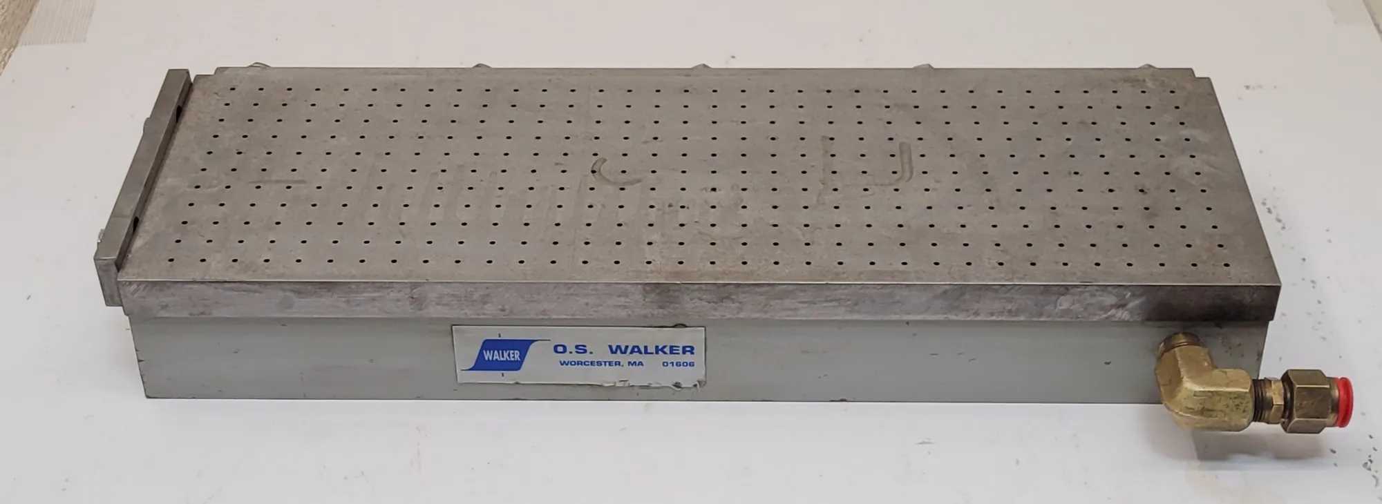 O.S. WALKER CO 618 VAC – VACUUM CHUCK – 18IN X 6IN - MACHINE TOOLING