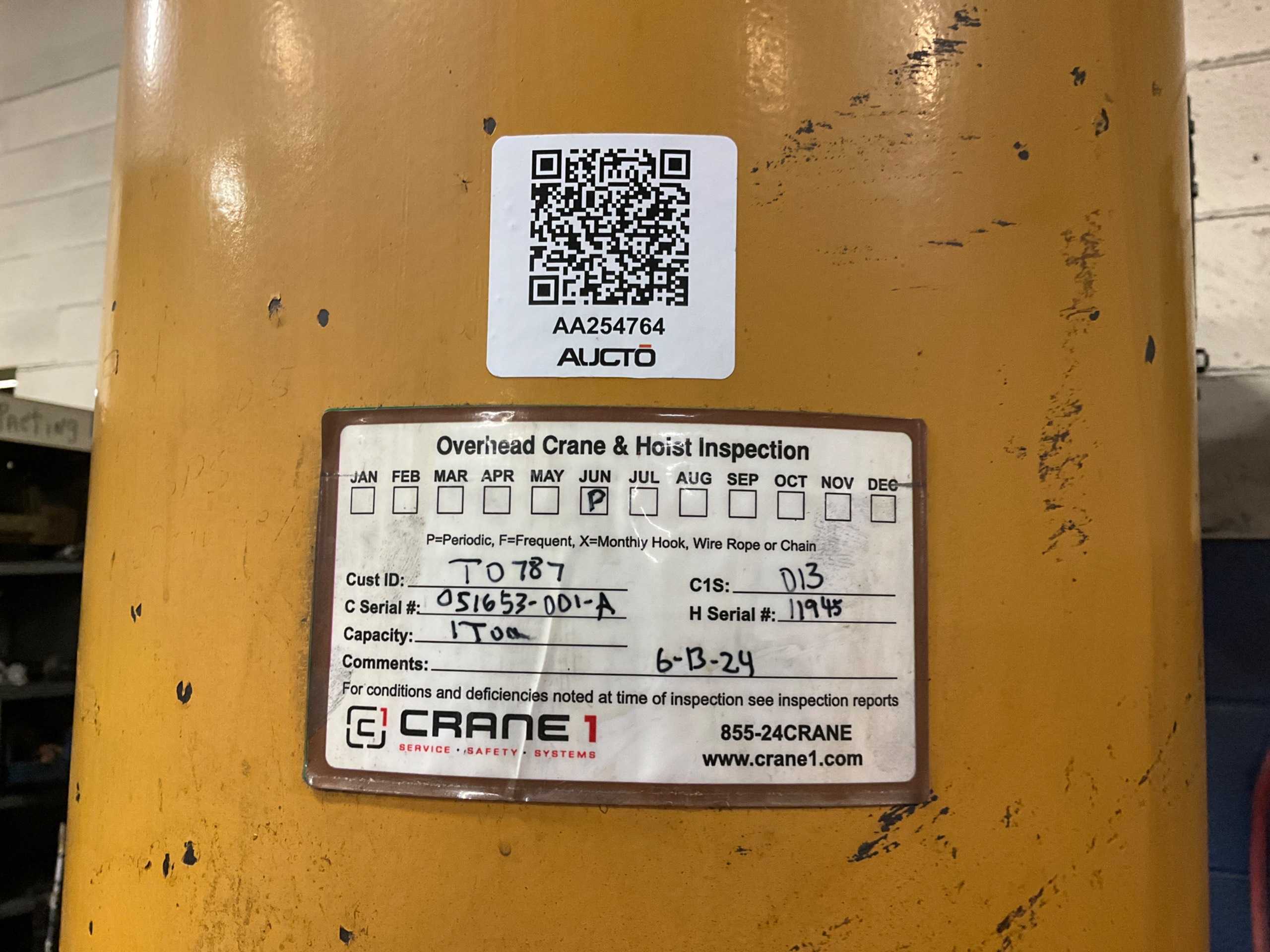 SPANCO OVERHEAD CRANE - OVERHEAD CRANE