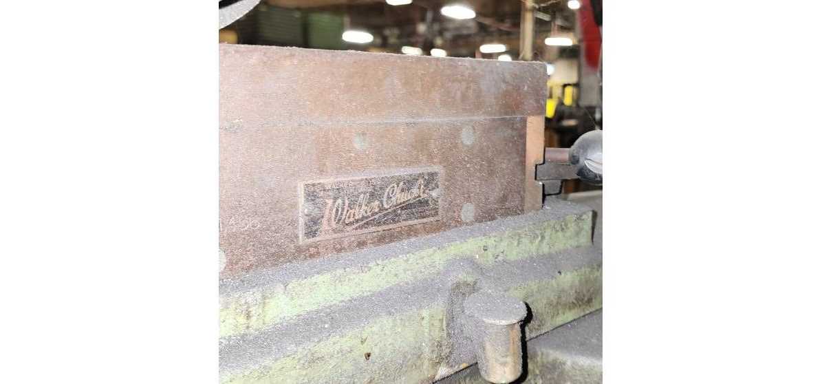 WALKER CHUCKS M1004 GRINDING MACHINE - GRINDING MACHINE