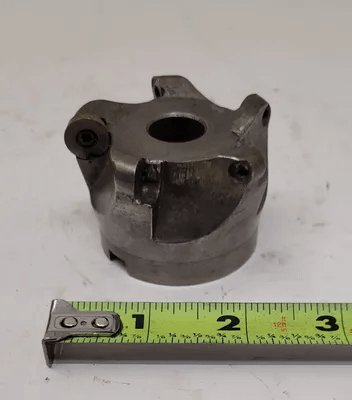 INGERSOLL CUTTING TOOLS INDEXABLE SHELL MILL, 5W6H02R02, HUB 2”, BORE .75”, OD 2.25”, OAL 1.6” - MACHINE TOOLING