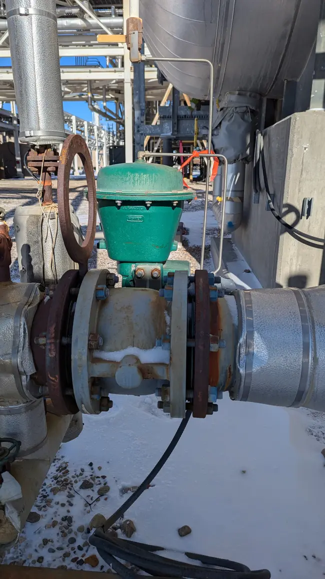 2011 FISHER V150 SER B VALVE & ACTUATOR ASSEMBLY - undefined