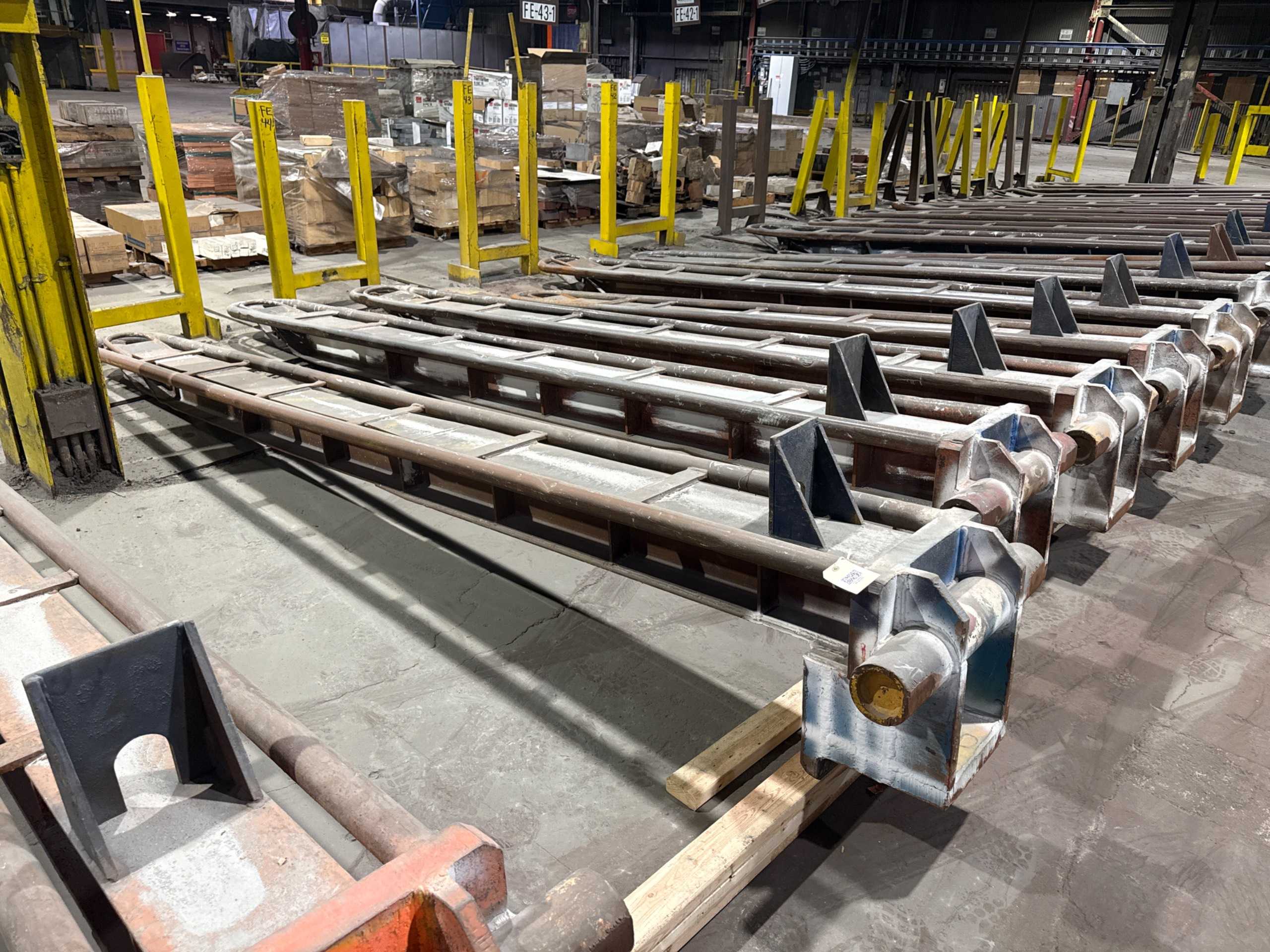 BULK QTY OF COIL HANDLING BEAMS - MATERIAL HANDLING EQUIPMENT