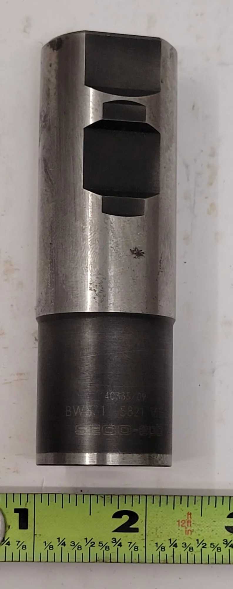 SECO-EPB BW531582116150 THREADED TOOL HOLDER, BD 1.201 IN, OAL 3.750 IN - MACHINE TOOLING