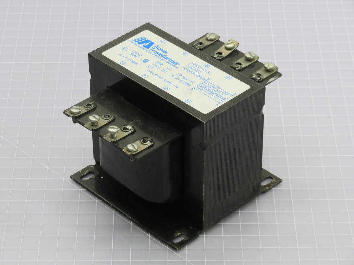 ACME EIA-413-9538 TRANSFORMERS, 250VA POWER, 240/480V PRIMARY, 120V SECONDARY - CONTROL TRANSFORMERS
