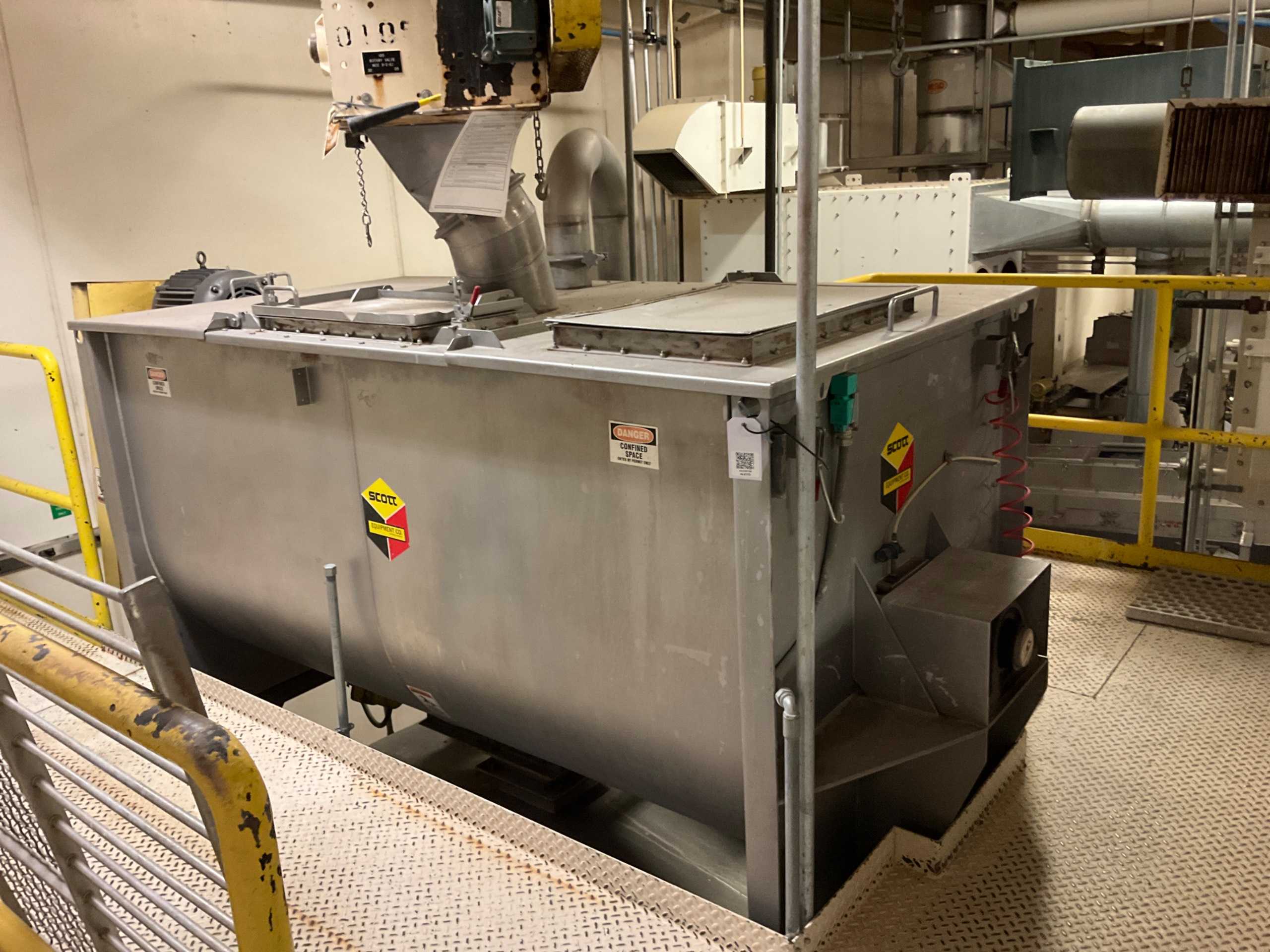 SCOTT EQUIPMENT CO. SRM488 SS SPIRAL MIXER - SPIRAL MIXER