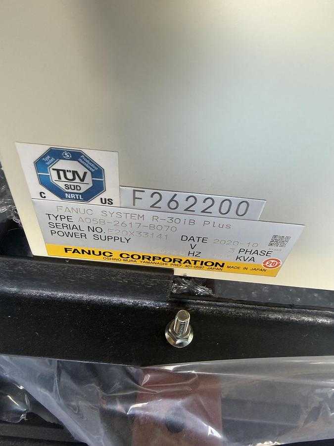 2020 FANUC M-2000IA/2300, NEVER PUT INTO PRODUCTION, R-30IB PLUS CONTROLLER - ARTICULATED ROBOTS