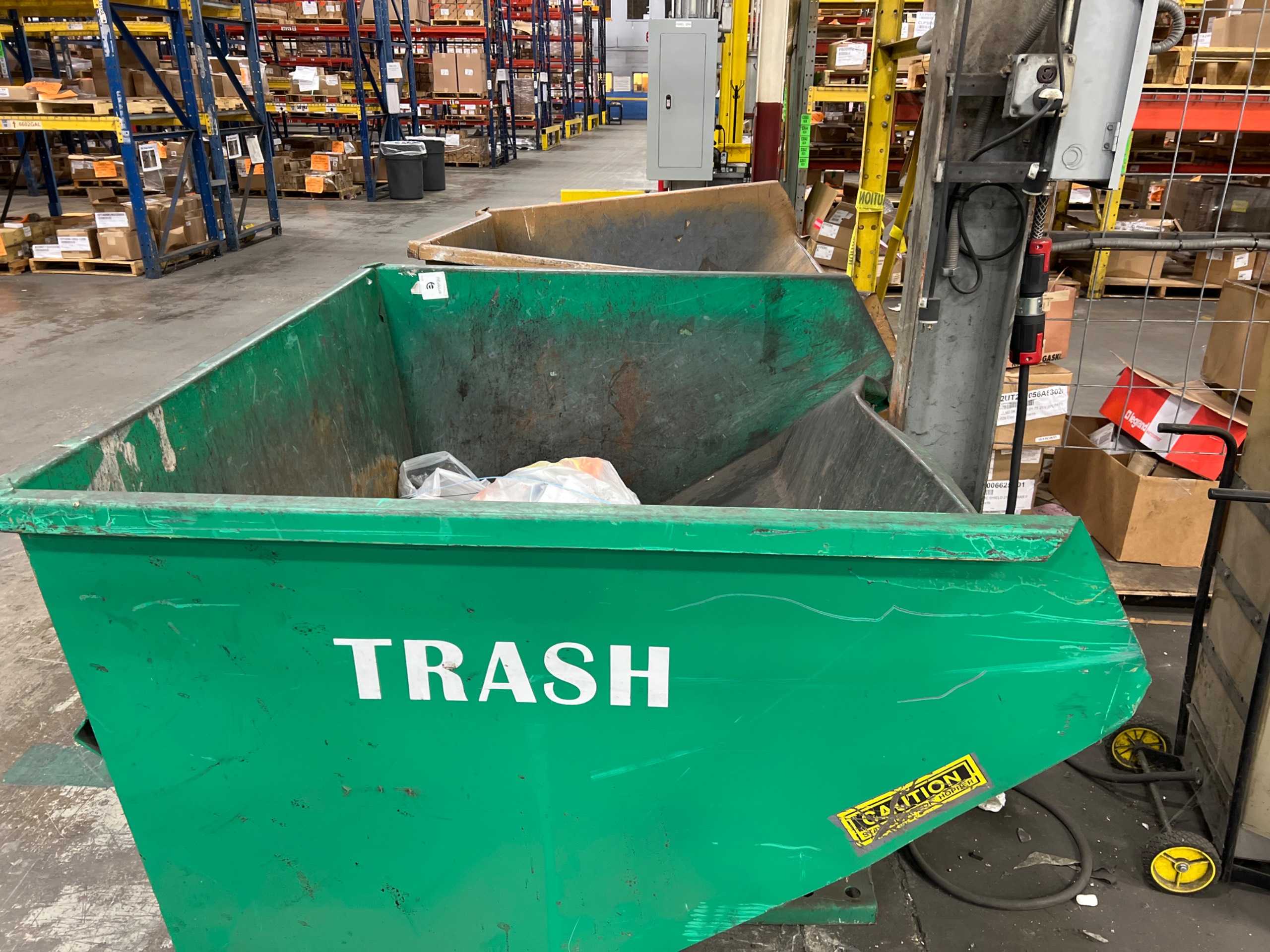 QTY 2: SELF DUMPING HOPPER - SELF DUMPING HOPPERS