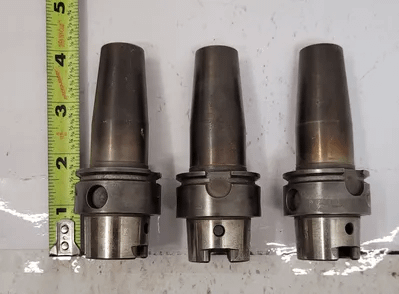 GUHRING GM300 04736 HSK40A / 8MM SHRINK FIT CHUCK - LOT OF 3 - MACHINE TOOLING