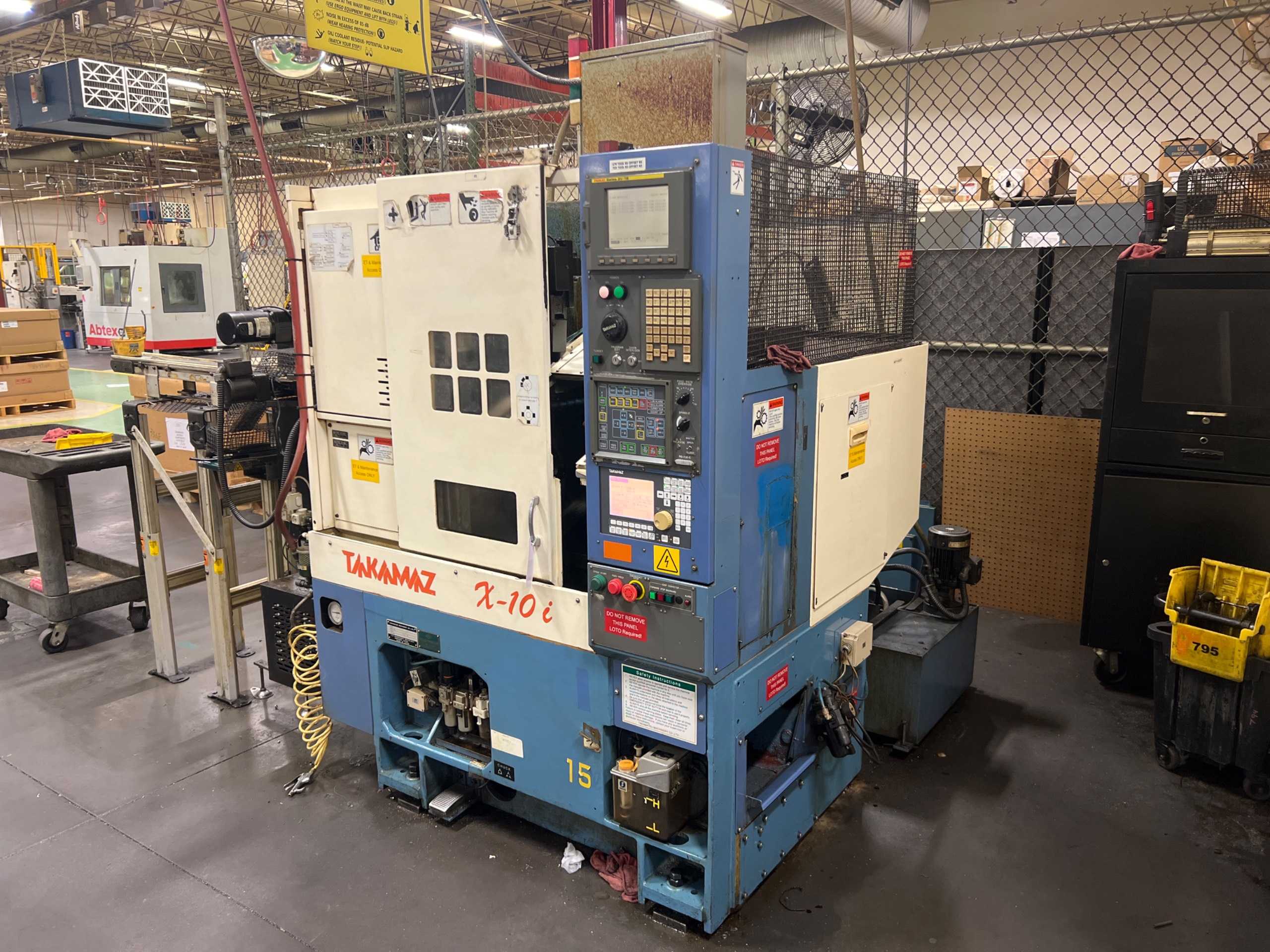 2004 TAKAMATSU X-10I CNC LATHE - CNC LATHES