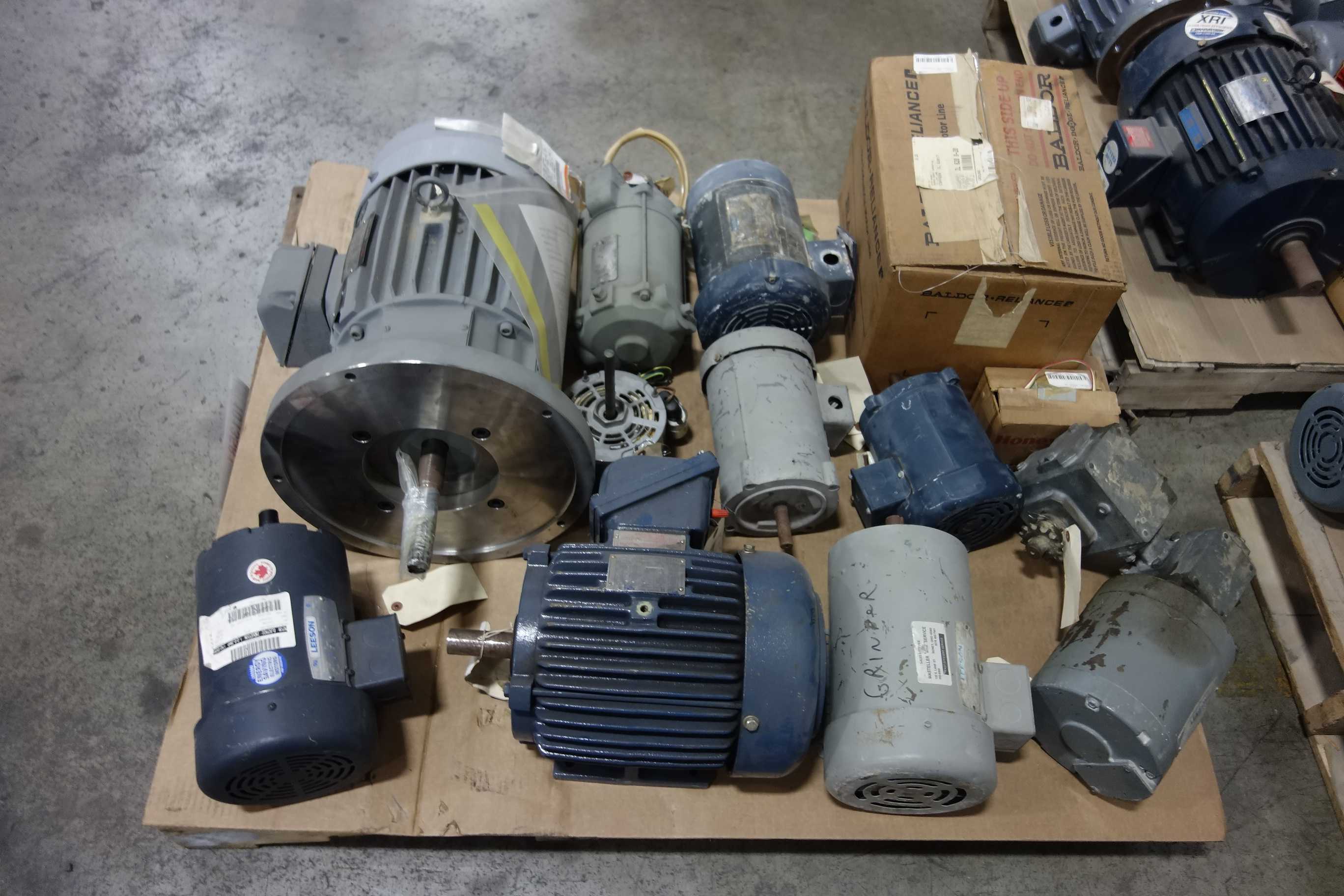 BULK QTY OF ELECTRIC MOTORS - ELECTRIC MOTORS