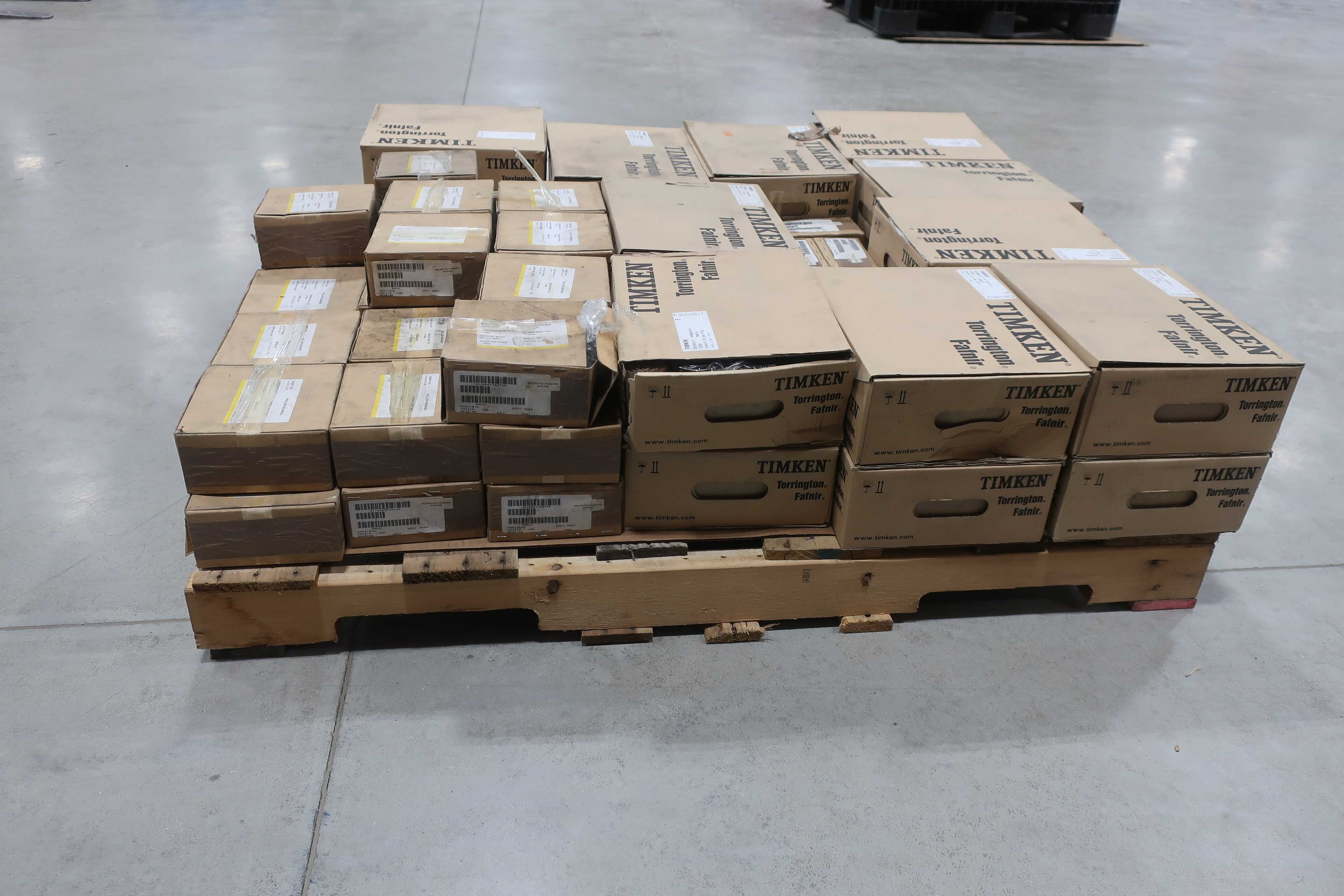 SKU 1738718 - PALLET OF TIMKEN ROLLER BEARINGS, FT6846, HM88649A - BEARINGS