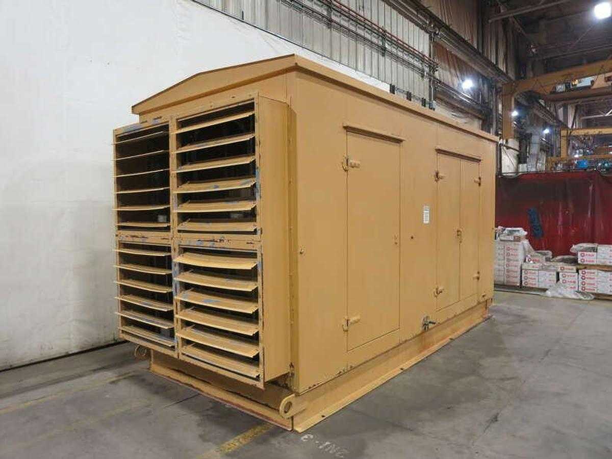 1996 CATERPILLAR 3412 DIESEL GENERATOR 800 KW - STANDBY POWER GENERATOR