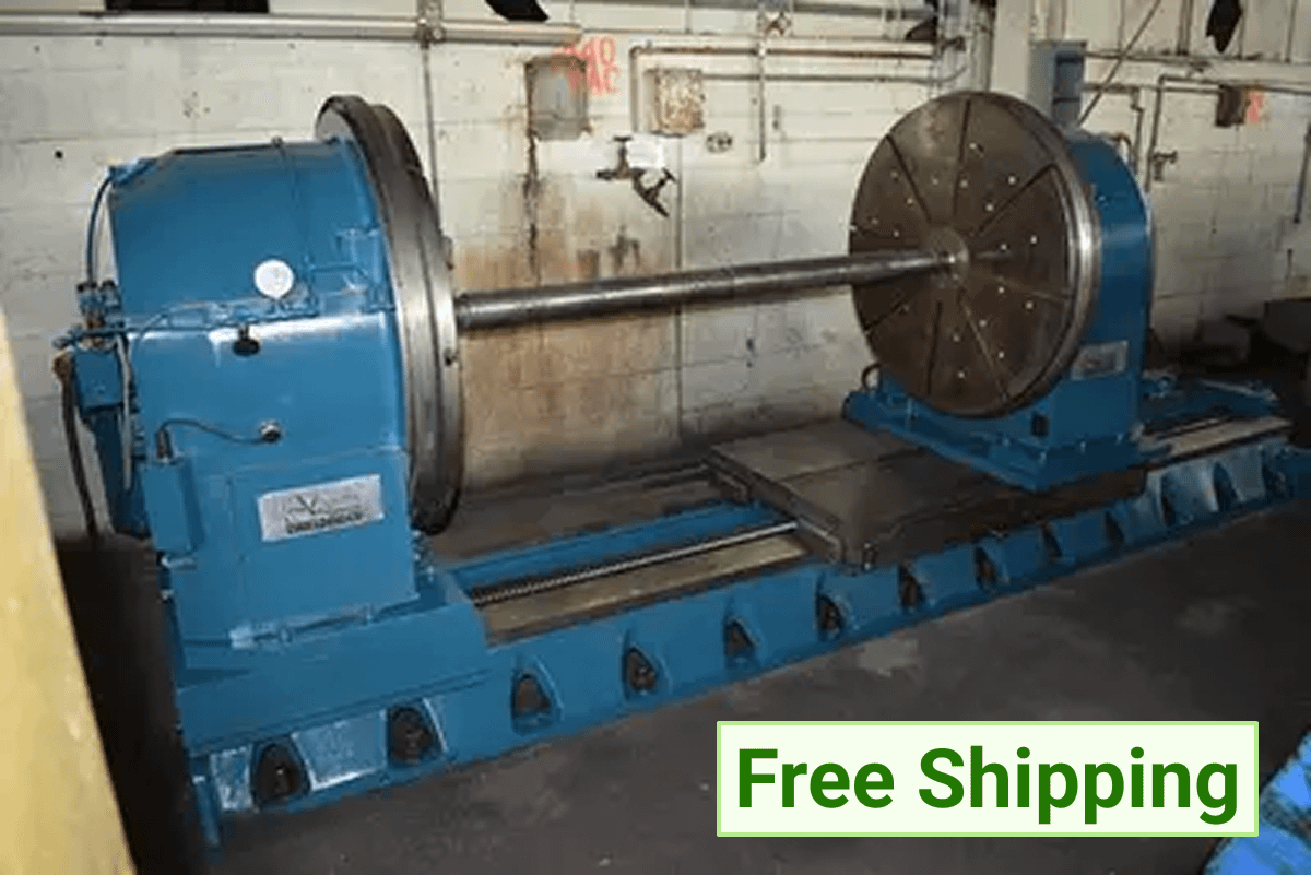 (2) EIMELDINGEN/RUSACH 39.5" VERTICAL ROTARY TABLES W/ TAILSTOCK & MASTER SLIDE - ROTARY TABLES