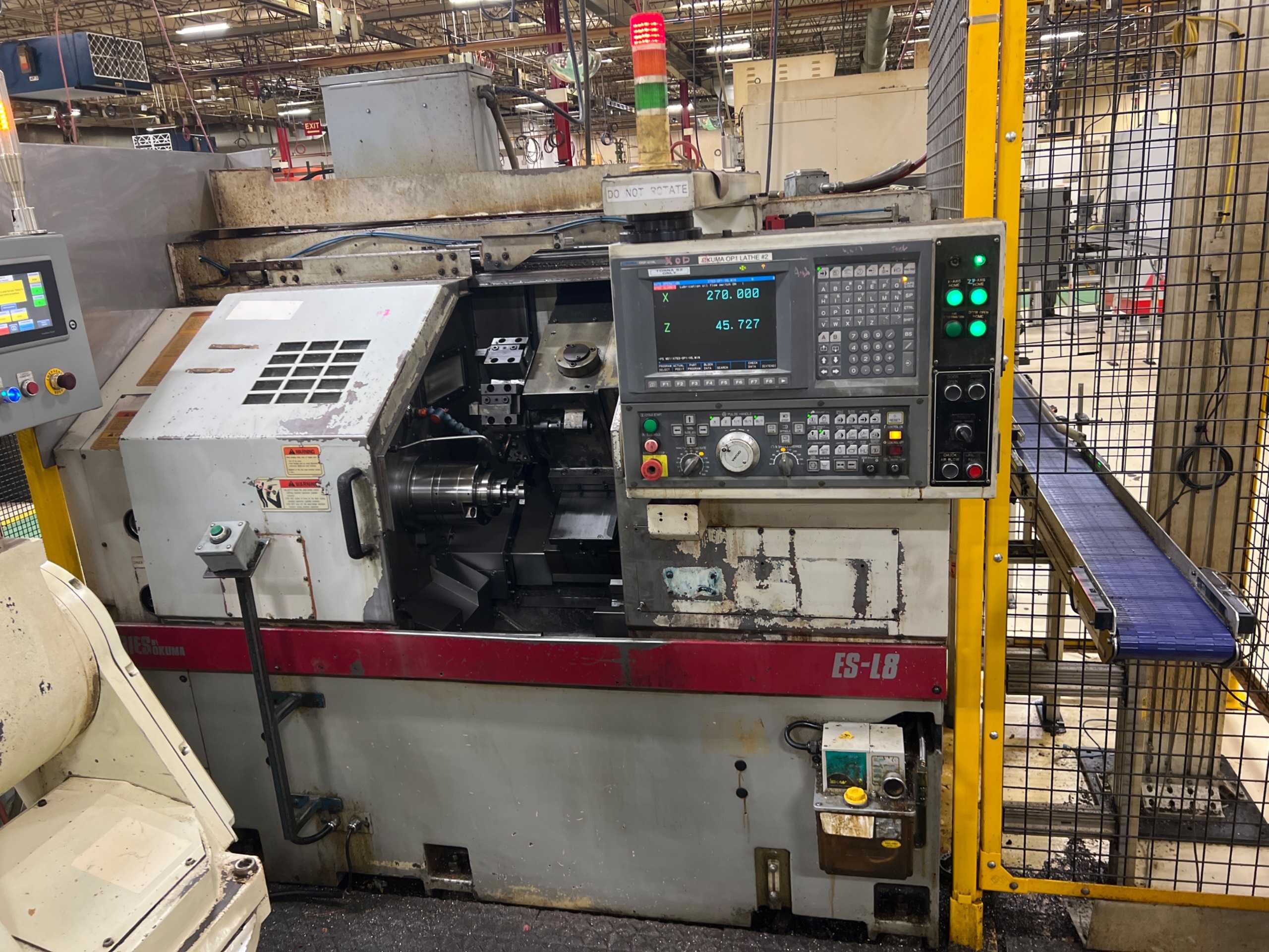 OKUMA ES-L8 CNC LATHE - CNC LATHES