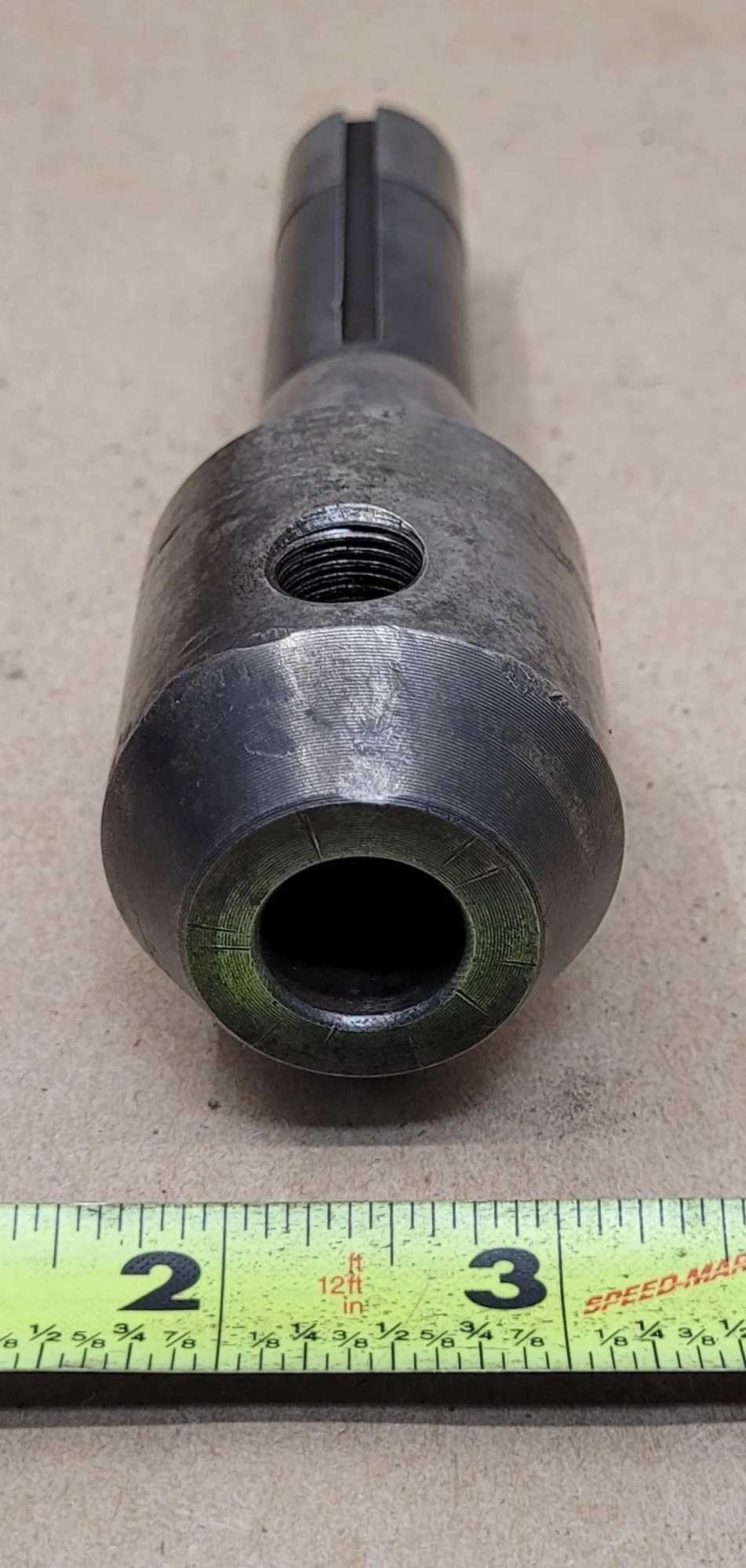 BRIDGEPORT R8 END MILL HOLDER, 5/8" TOOL SIZE, 1.66" BODY DIAMETER, 6" OVERALL LENGTH - MACHINE TOOLING