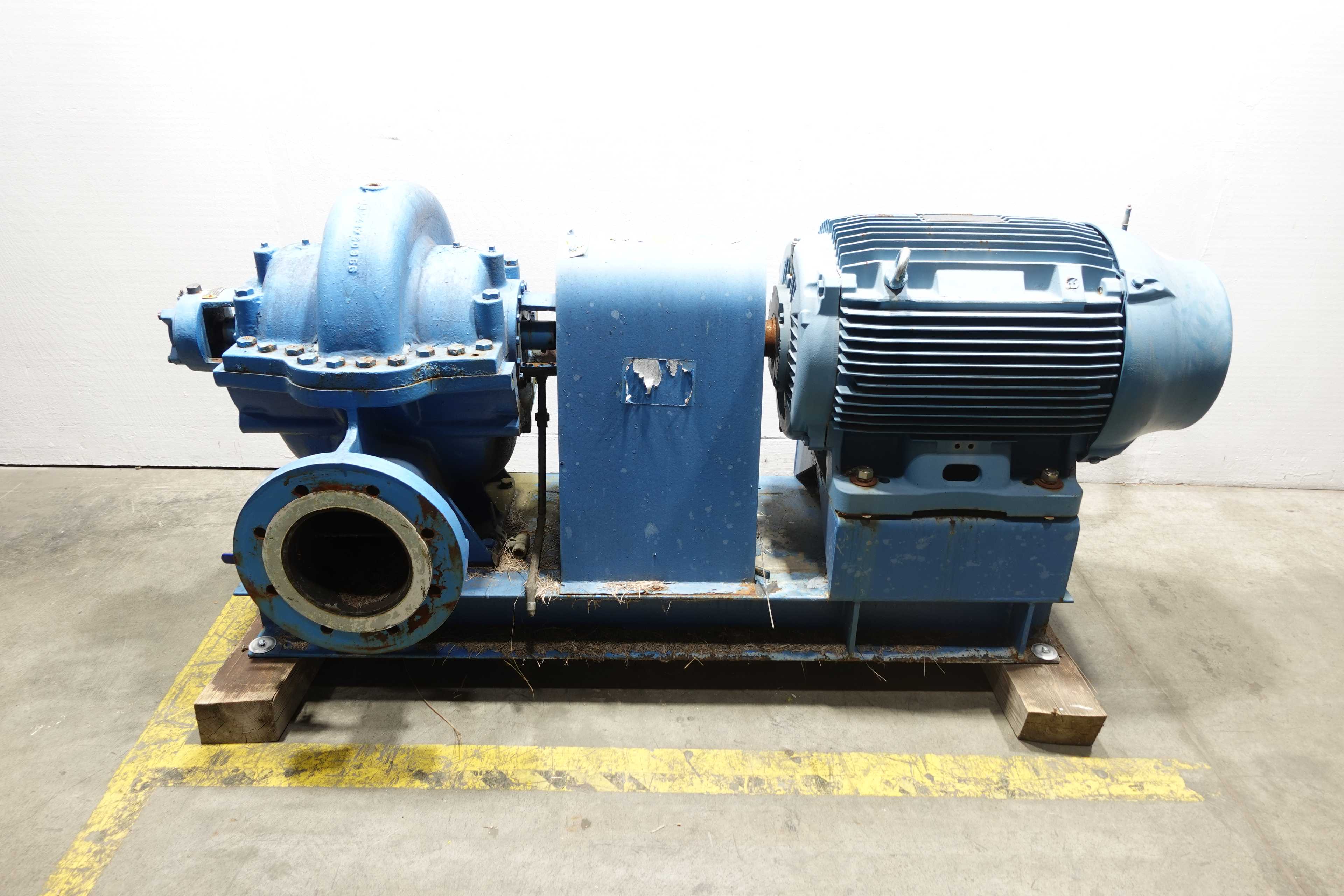 PACO 29-80125-150001-1932EE CENTRIFUGAL PUMP, 2400 GPM, IMP. DIA 11.50", TDH: 120'; WEG 100 HP MOTOR - CENTRIFUGAL PUMP
