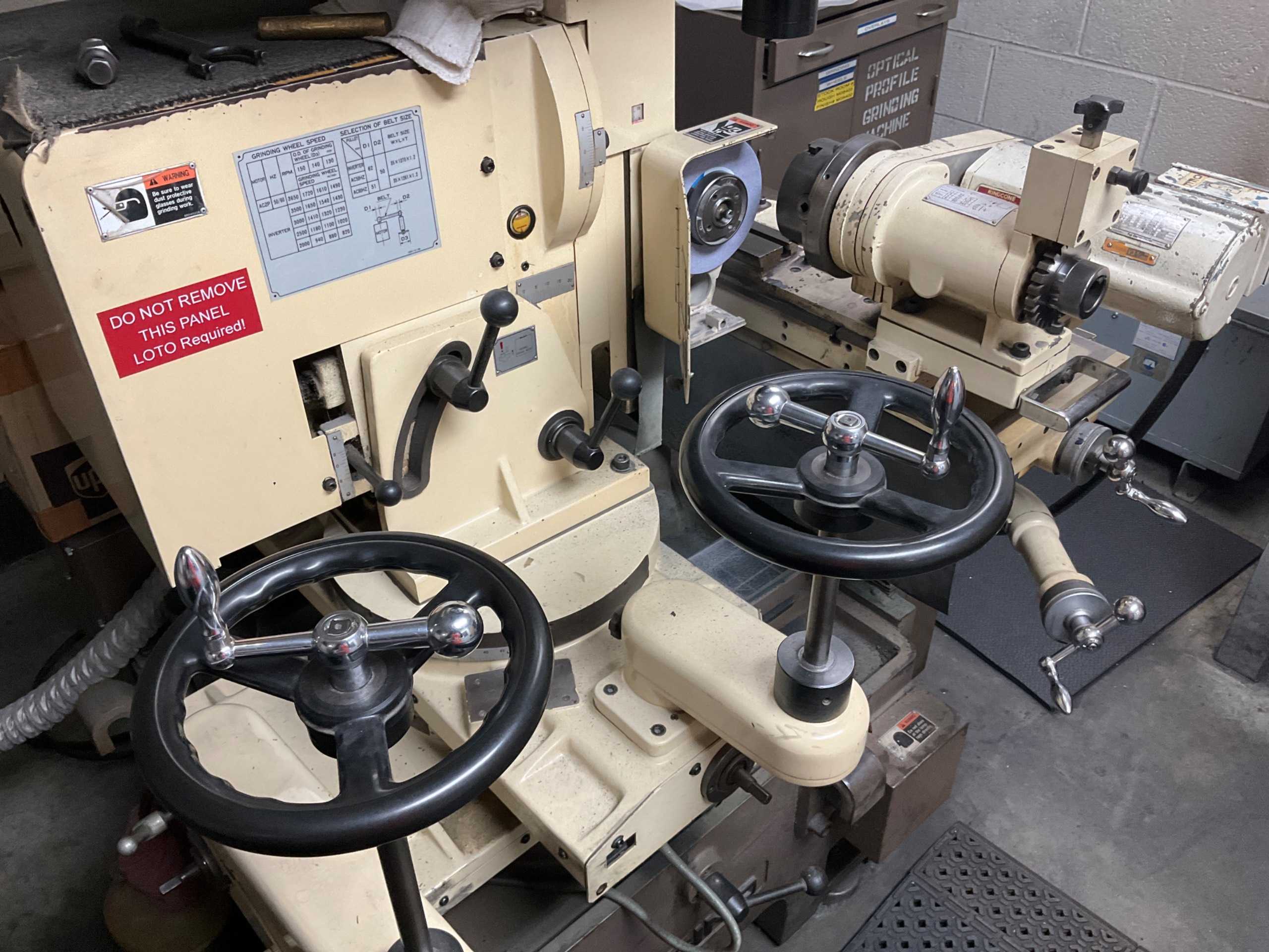 1994 AMADA WASINO GLS-50A OPTICAL PROFILE GRINDING MACHINE - GRINDING MACHINES