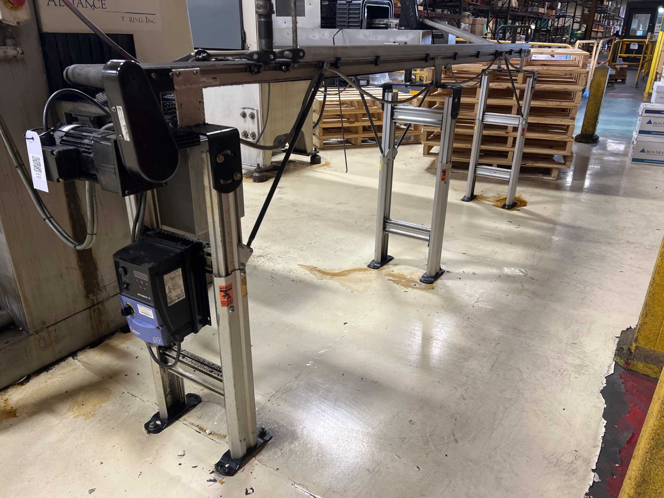ADJUSTABLE POWER BELT CONVEYOR - BELT CONVEYOR