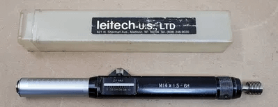 LEITECH-US M14 X 1.5 - 6H GO/NO GO THREAD/DEPTH PLUG GAGE - MACHINE TOOLING