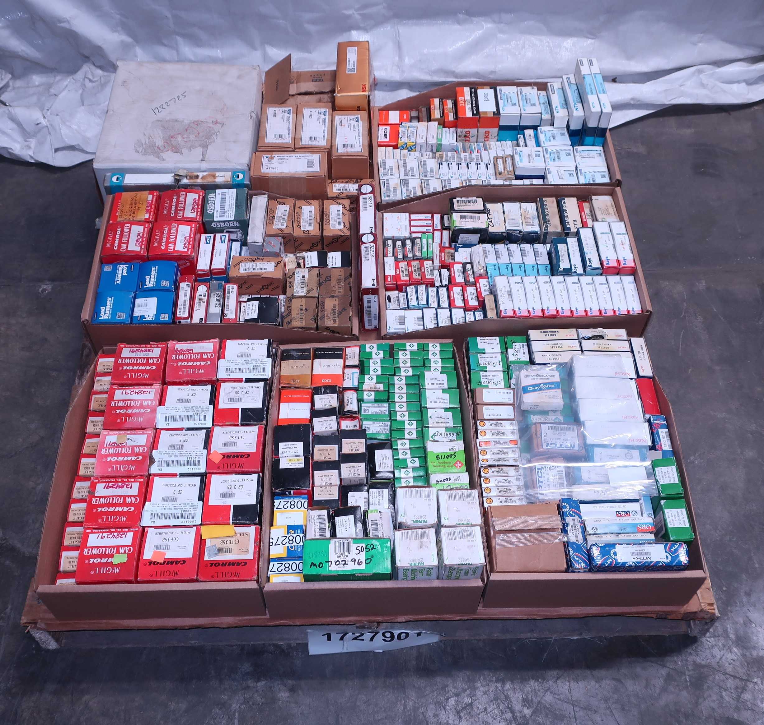SKU 1727901 - PALLET OF ASSORTED BEARINGS - BEARINGS