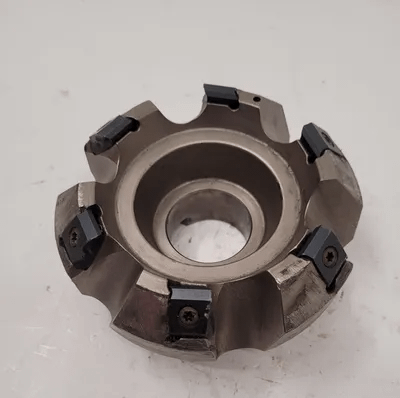 INGERSOLL SN6N-04R01 FACE MILL, 4.69″ DIA., 6 INSERTS, 45 DEGREE ANGLE - MACHINE TOOLING