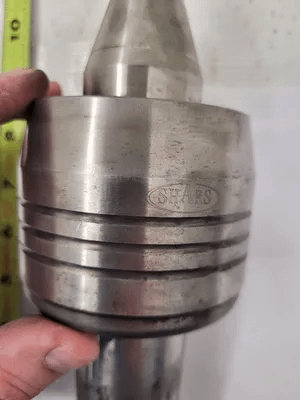 SHARS MORSE TAPER 5 LIVE CENTER, BZ MT5X - MACHINE TOOLING