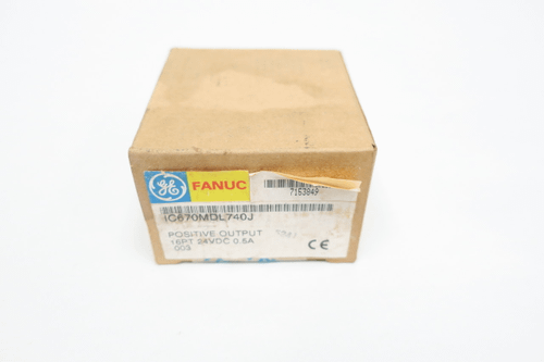 SKU 925538 - GE FANUC IC670MDL740J POSITIVE OUTPUT MODULE 16PT 24VDC - PLC MODULES
