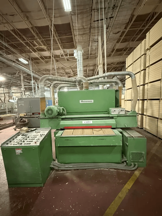 1990 HEESEMANN LSM4 WIDE BELT SANDER - WOODWORKING