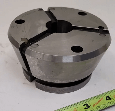 HARDINGE HQC-65 QUICK CHANGE COLLET, 1IN SIZE, 2.25” HEIGHT, NON-SERRATED - MACHINE TOOLING