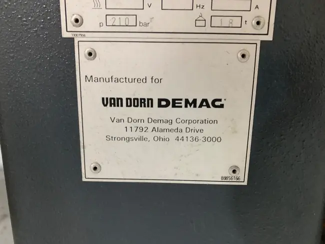 1996 VAN DORN DEMAG ERGOTECH PRO 35 TON INJECTION MOLDING MACHINE - undefined