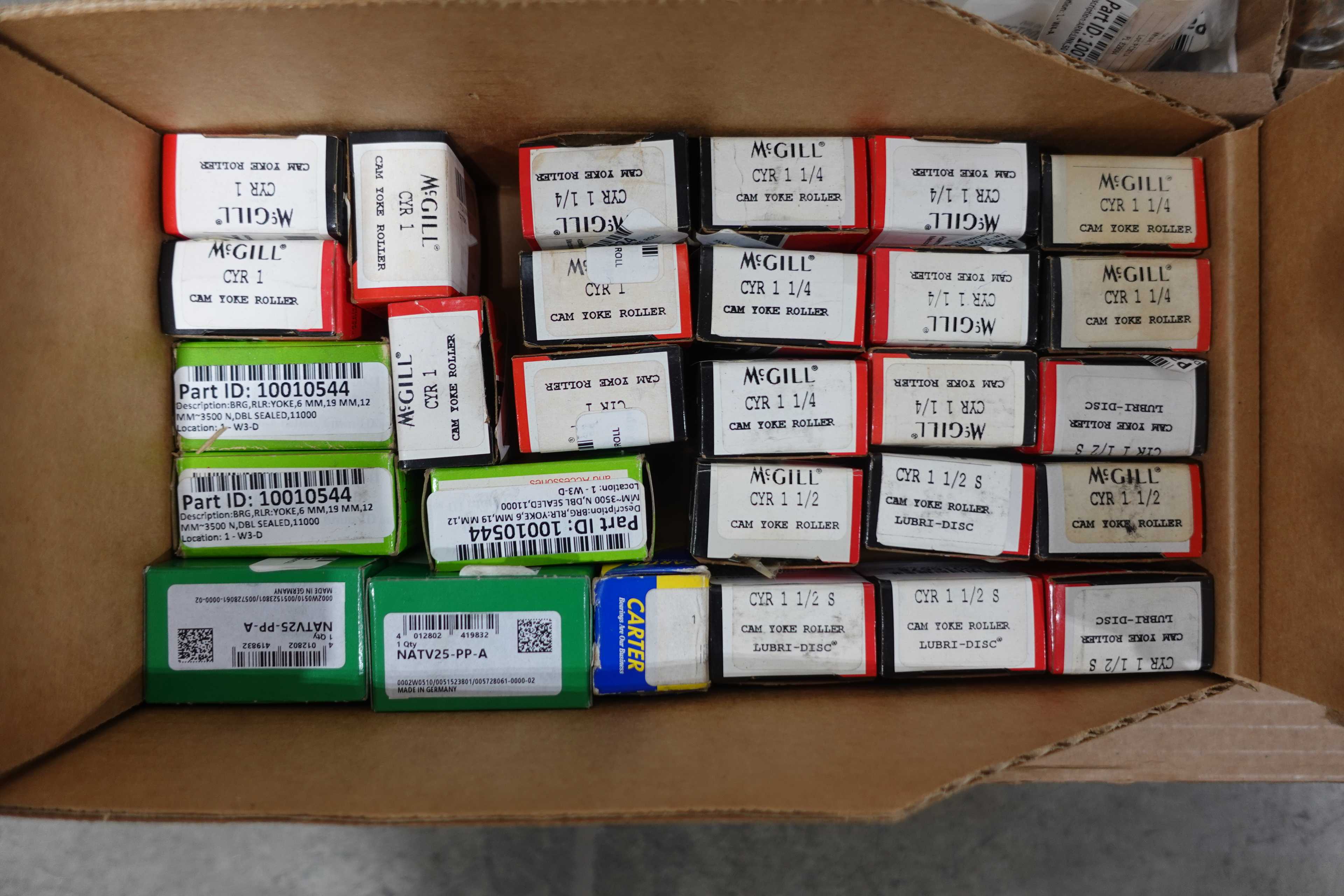 SKU 1747808 - PALLET OF ASSORTED BEARINGS - BEARINGS