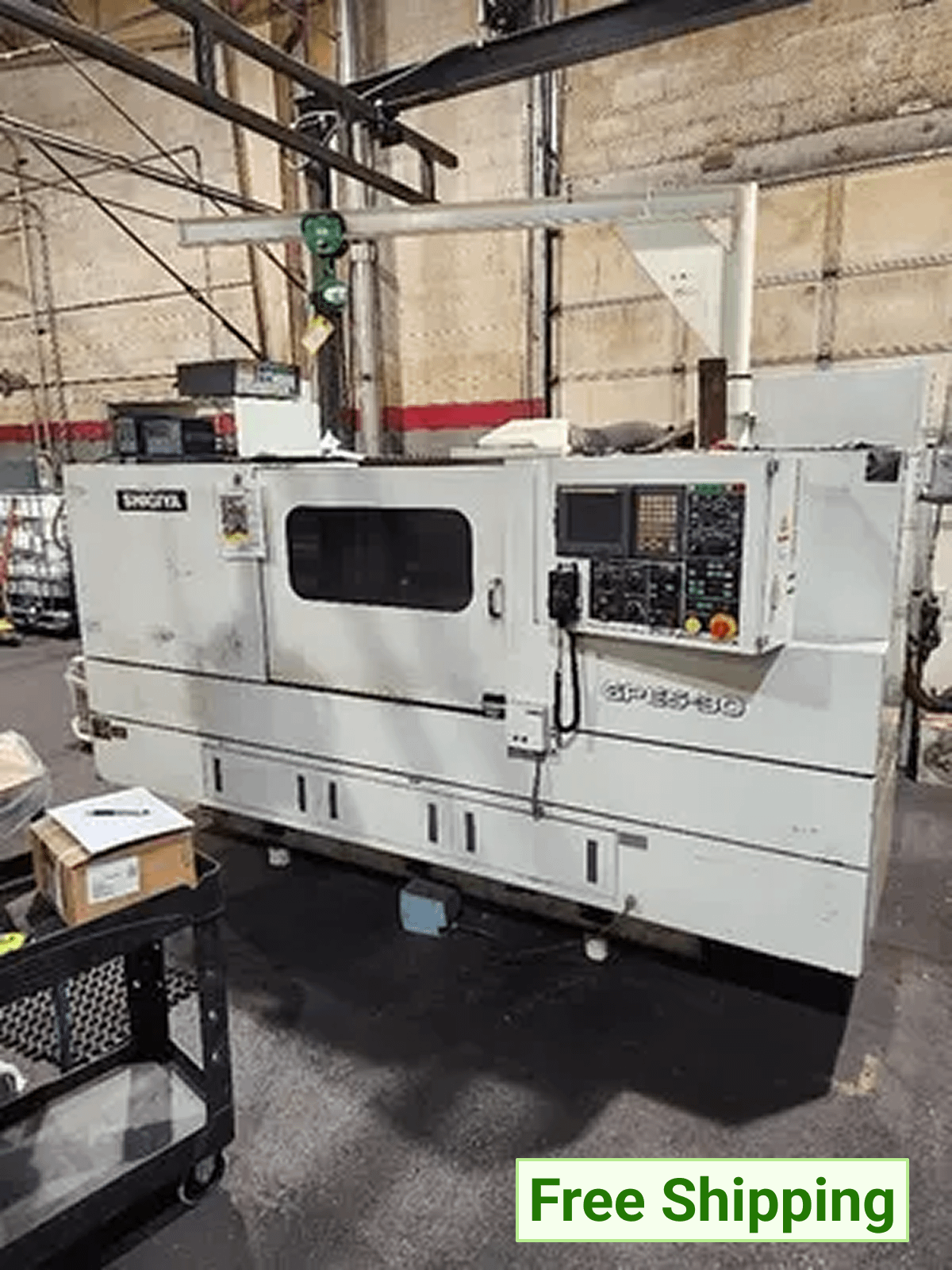 SHIGIYA GPES-30.60 CNC ECCENTRIC/POLYGON CYLINDRICAL GRINDER, 11.8" X 24.8" MAX CAPACITY - CYLINDRICAL GRINDERS