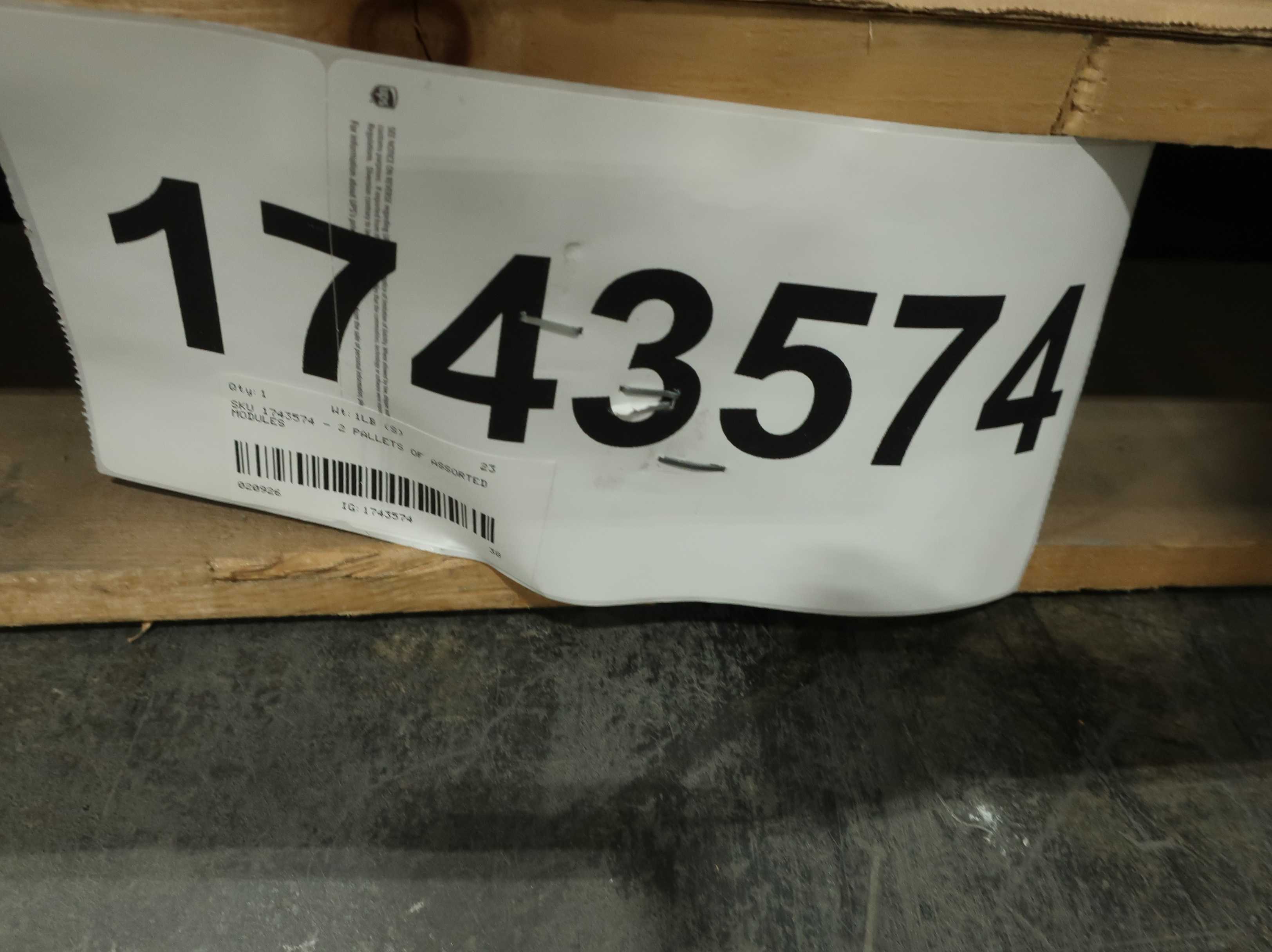 SKU 1743574 - 2 PALLETS OF ASSORTED MODULES - PLC MODULES