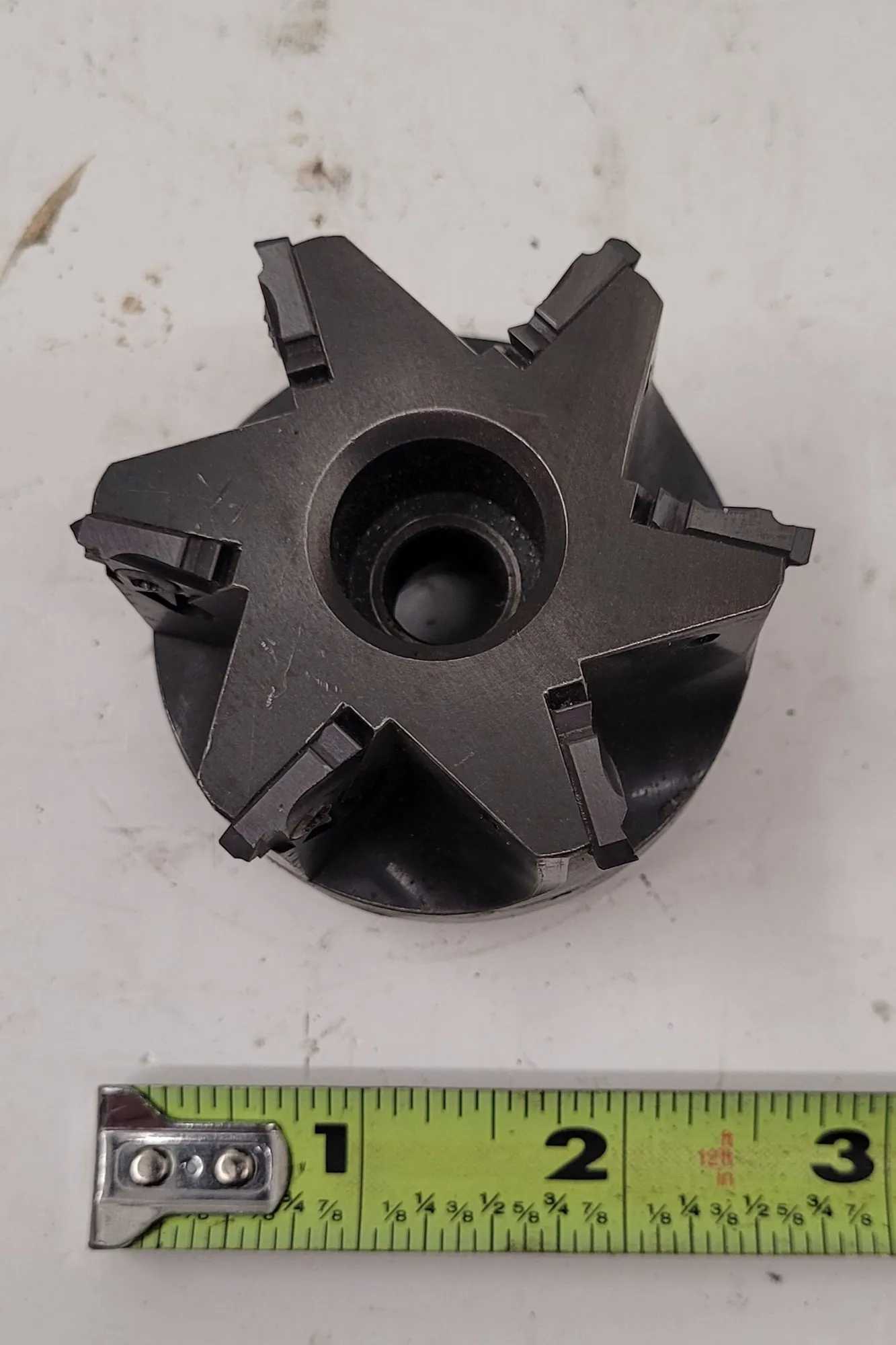 XACTFORM 2.5" POTBR075 INDEXABLE SHELL MILL 5 FLUTE SET OF 5, INSERTS: 6, ARBOR: .75” - MACHINE TOOLING