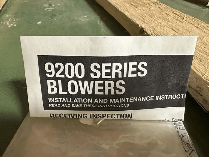 2018 DEHLI BLOWERS 9215 POWER VENTILATOR, 1/3-3 HP, 3000 CFM, 913 RPM, 1.500 SP, 115/208-230V - CENTRIFUGAL BLOWER