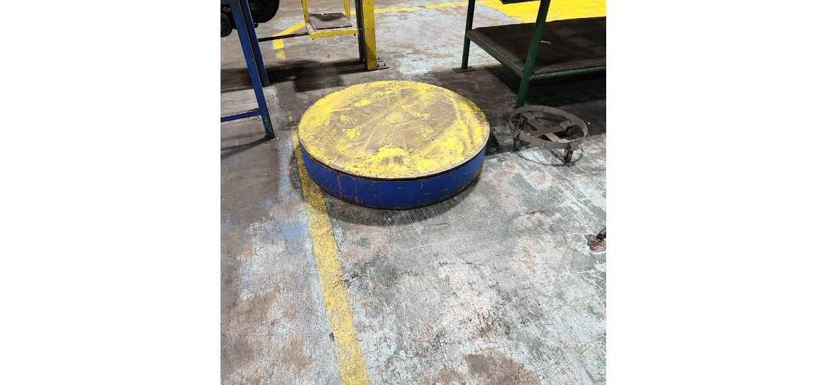 WIRE TURNSTYLES AND TABLES FOR PALLETS AND DRUMS - PLANT & FACILITY