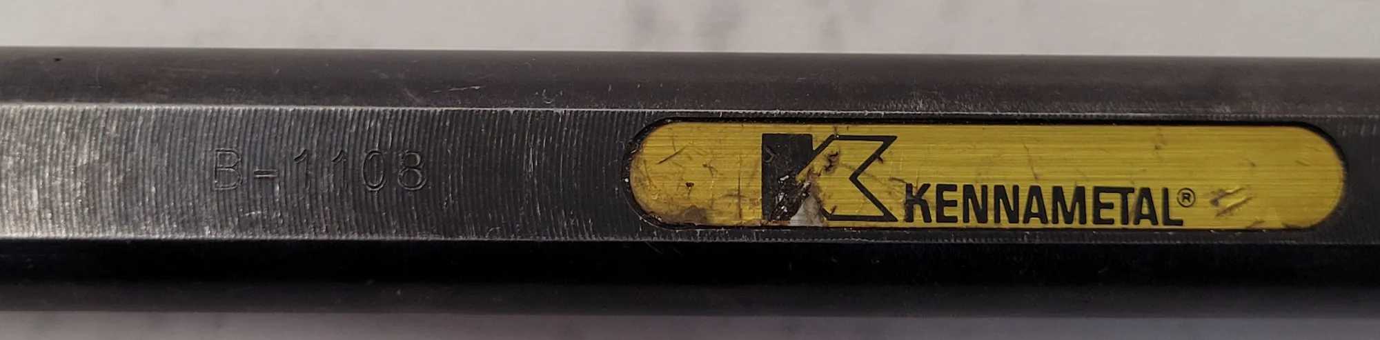 KENNAMETAL B-1108 BORING BAR - PRECISION ENGINEERING TOOL FOR OPTIMAL PERFORMANCE - MACHINING TOOLING & PARTS