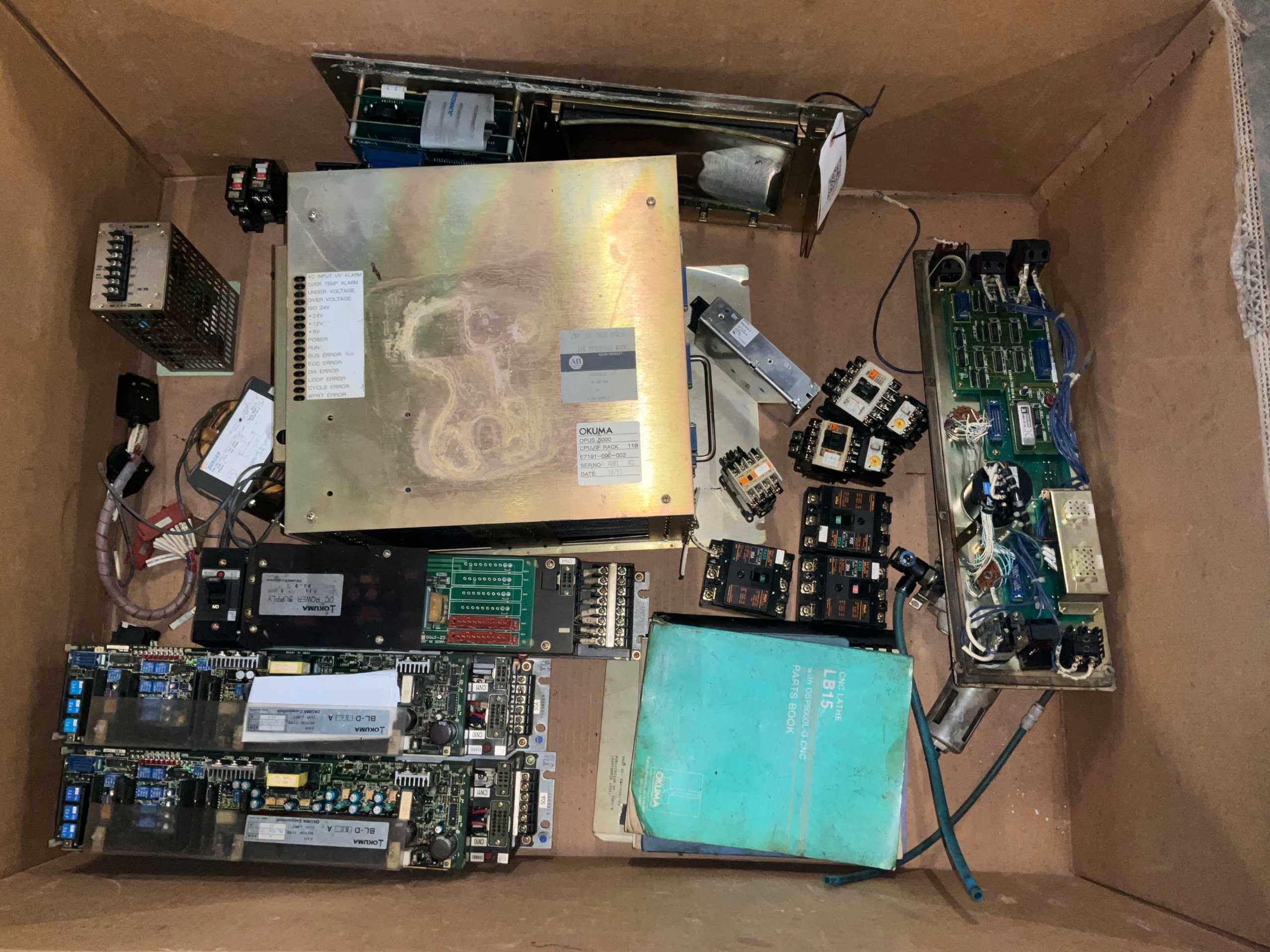 BULK QTY OF AUTOMATION & ELECTRICAL PARTS - INDUSTRIAL PARTS