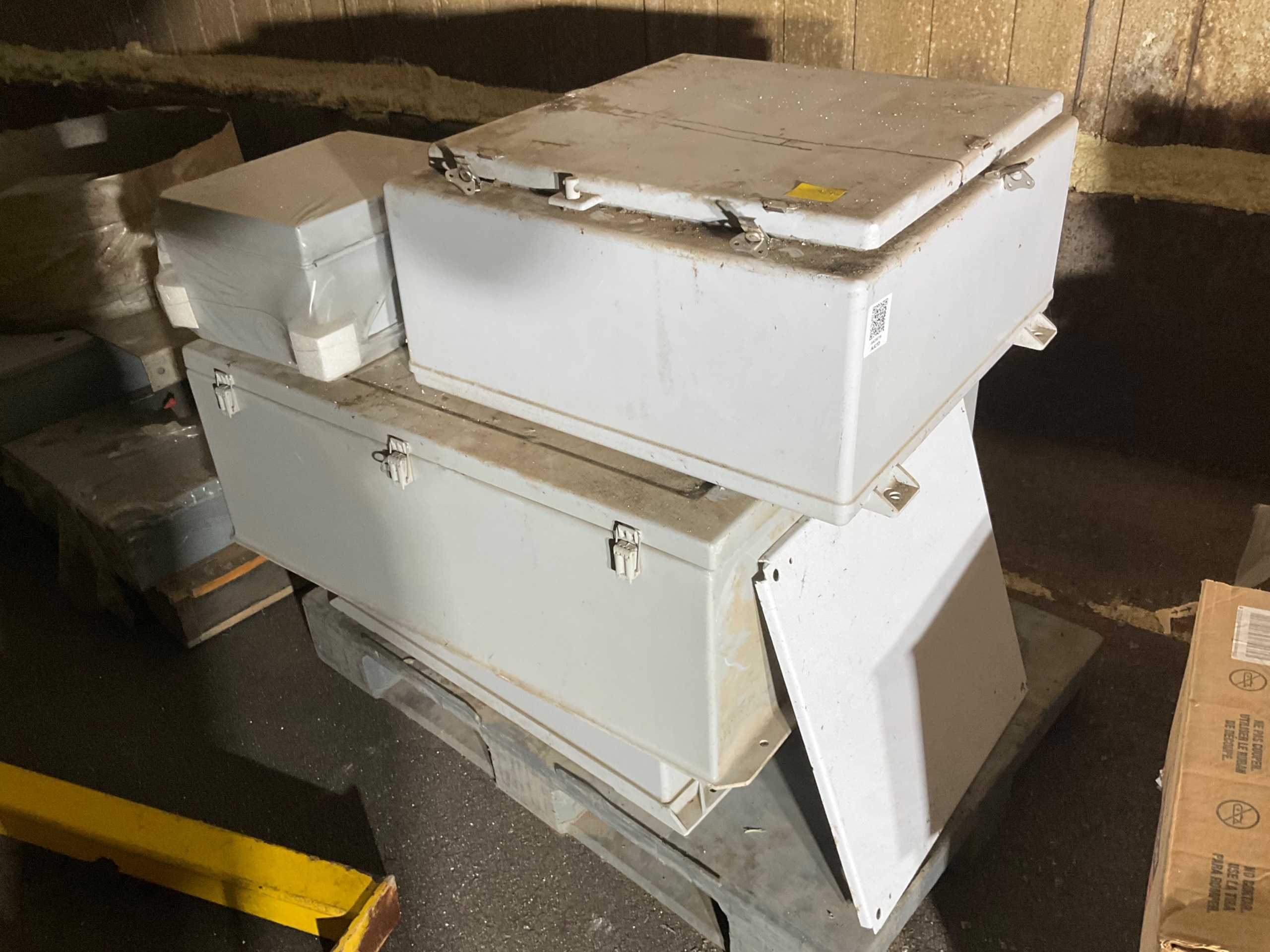 QTY 4: CONTROLS CABINET - CONTROL CABINETS
