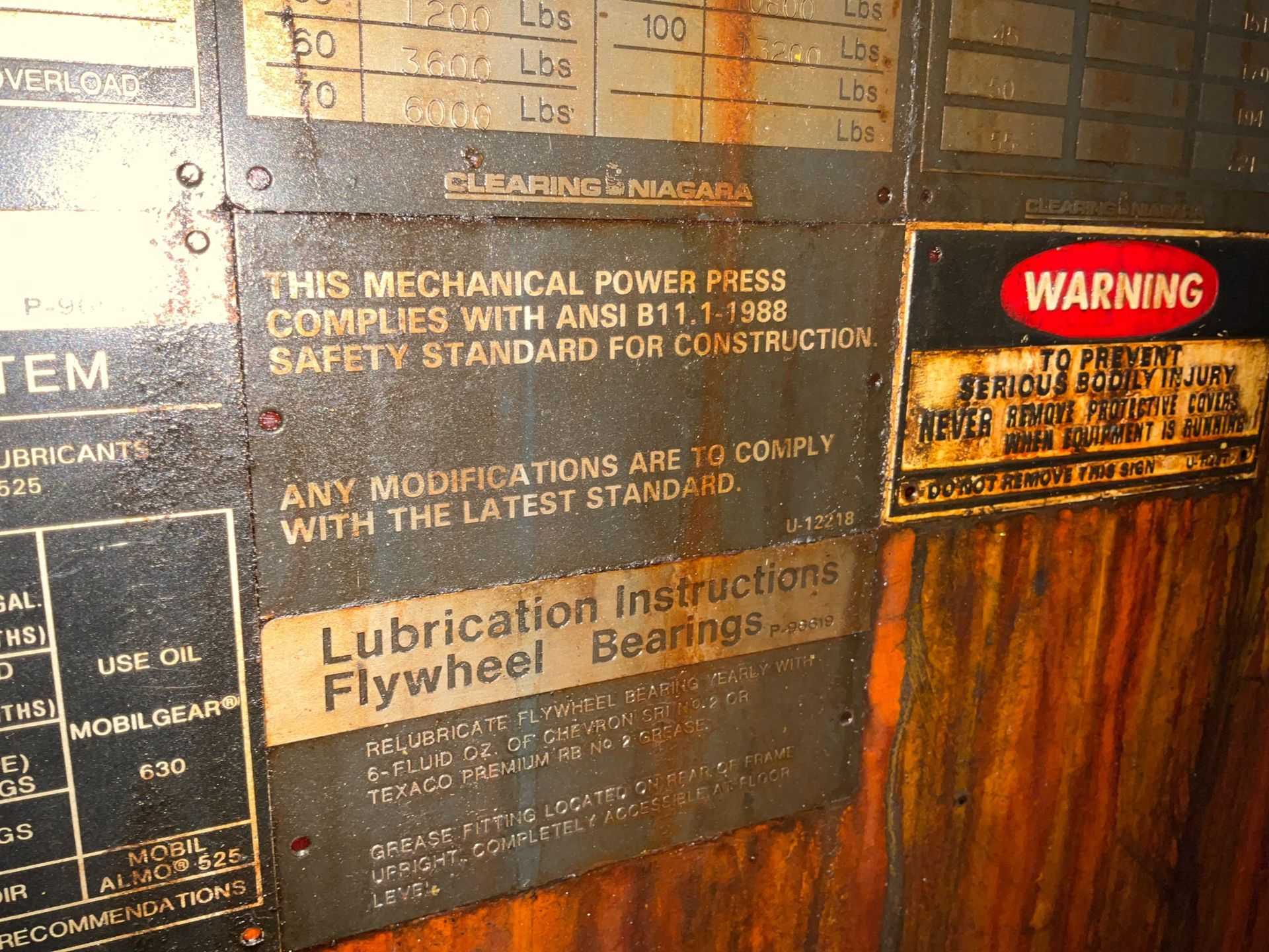 CLEARING NIAGARA SE2-200-72-42 HYDRAULIC PRESS - PRESSES