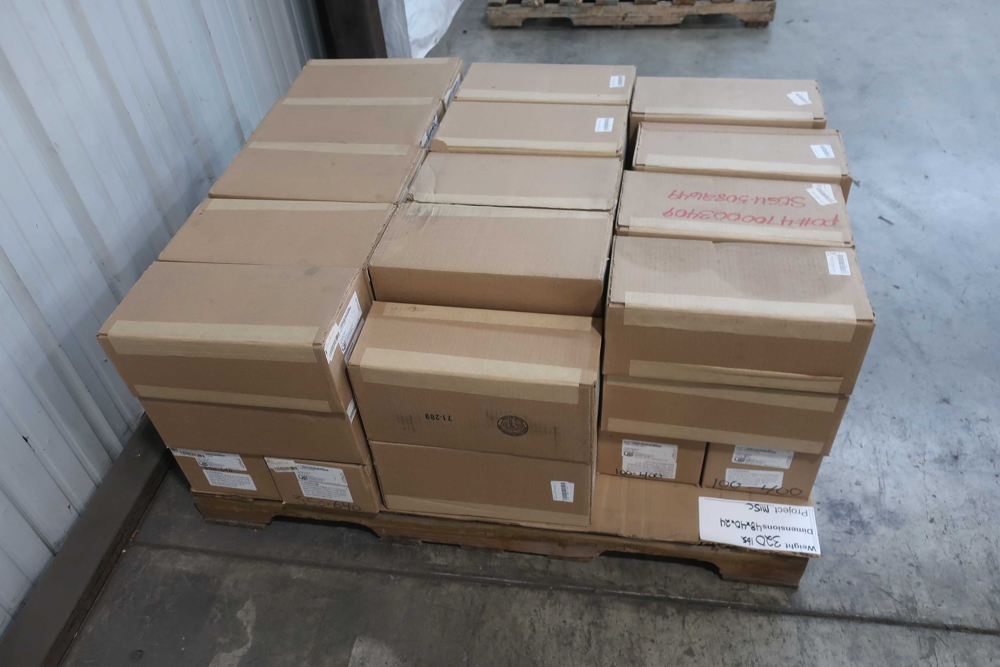 PALLET OF UNITED ELECTRIC TEMPERATURE CONTROLLERS AND SENSORS - SENSORS