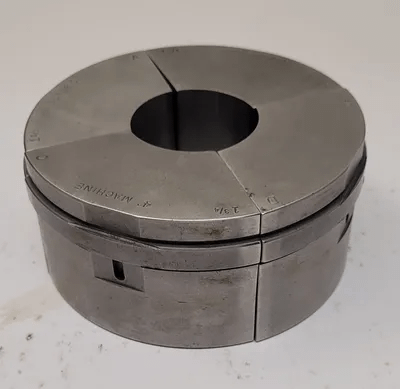 SUPERIOR CINCINNATI S-STYLE EMERGENCY COLLET PAD, 2 3/4" SIZE, 2" HEIGHT, NON-SERRATED - MACHINE TOOLING
