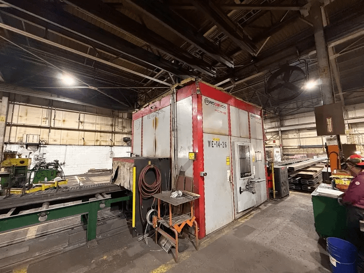 2014 PRODEVCO PCR42 7-AXIS ROBOTIC PLASMA STEEL CUTTING SYSTEM - ARTICULATED ROBOTS