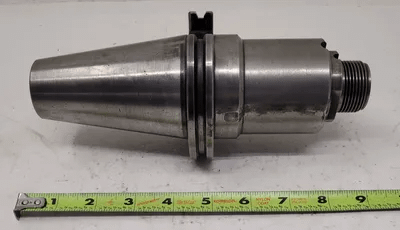 CAT 50 COLLET CHUCK - TAPER CAT 50, PROJ: 4.75", HOLE: 1.00", BODY: 2.50", OAL: 9" - MACHINE TOOLING