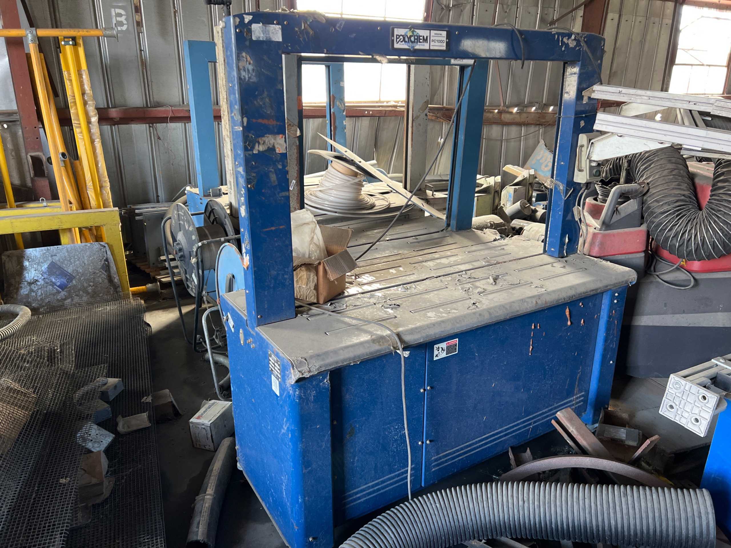 2012 POLYCHEM PC1000 AUTOMATIC ARC STRAPPER - PACKAGING