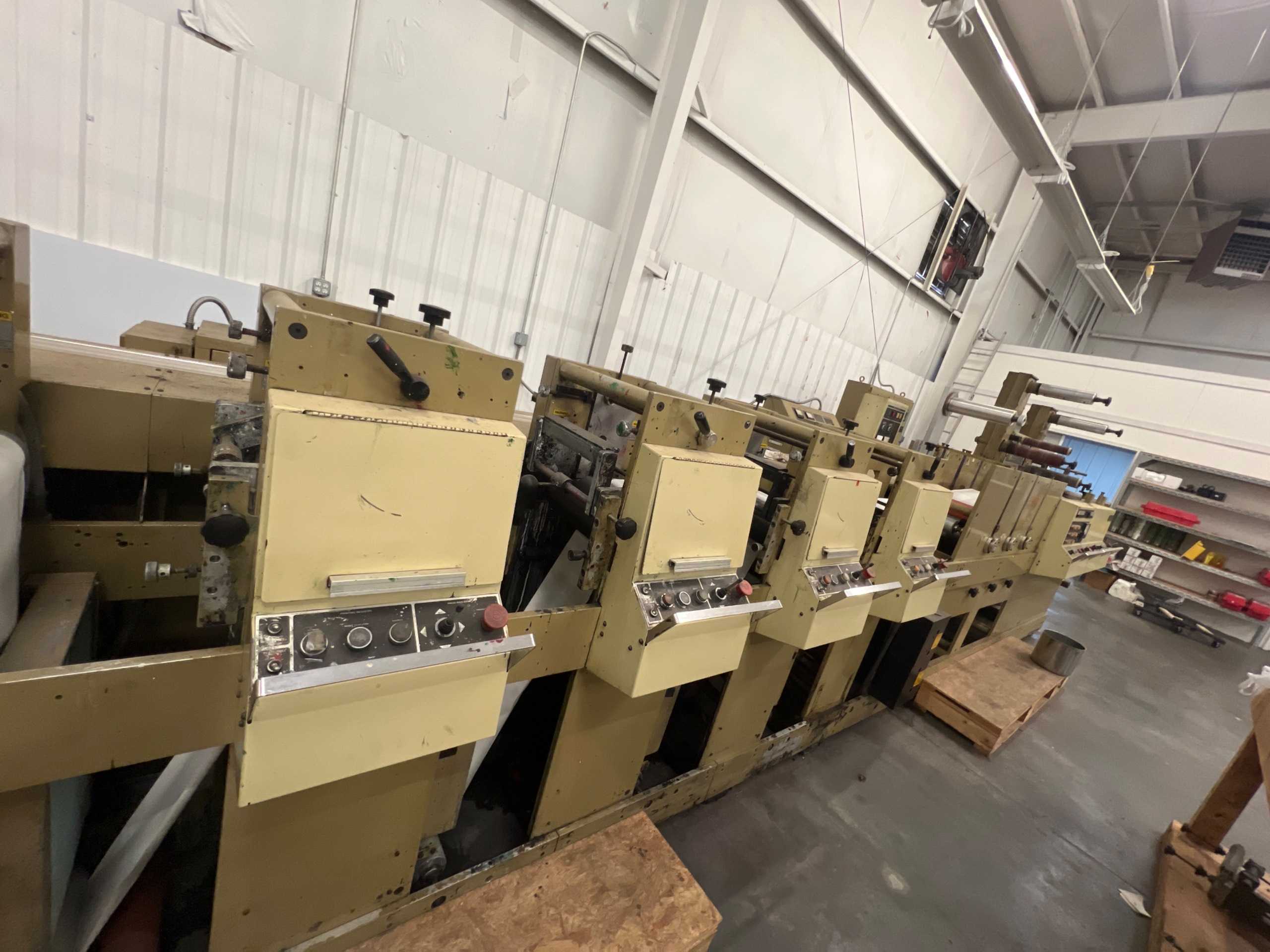 MARK ANDY INC 41268610Y-429 FLEXOGRAPHIC LABEL PRINTING PRESS - PRINTING