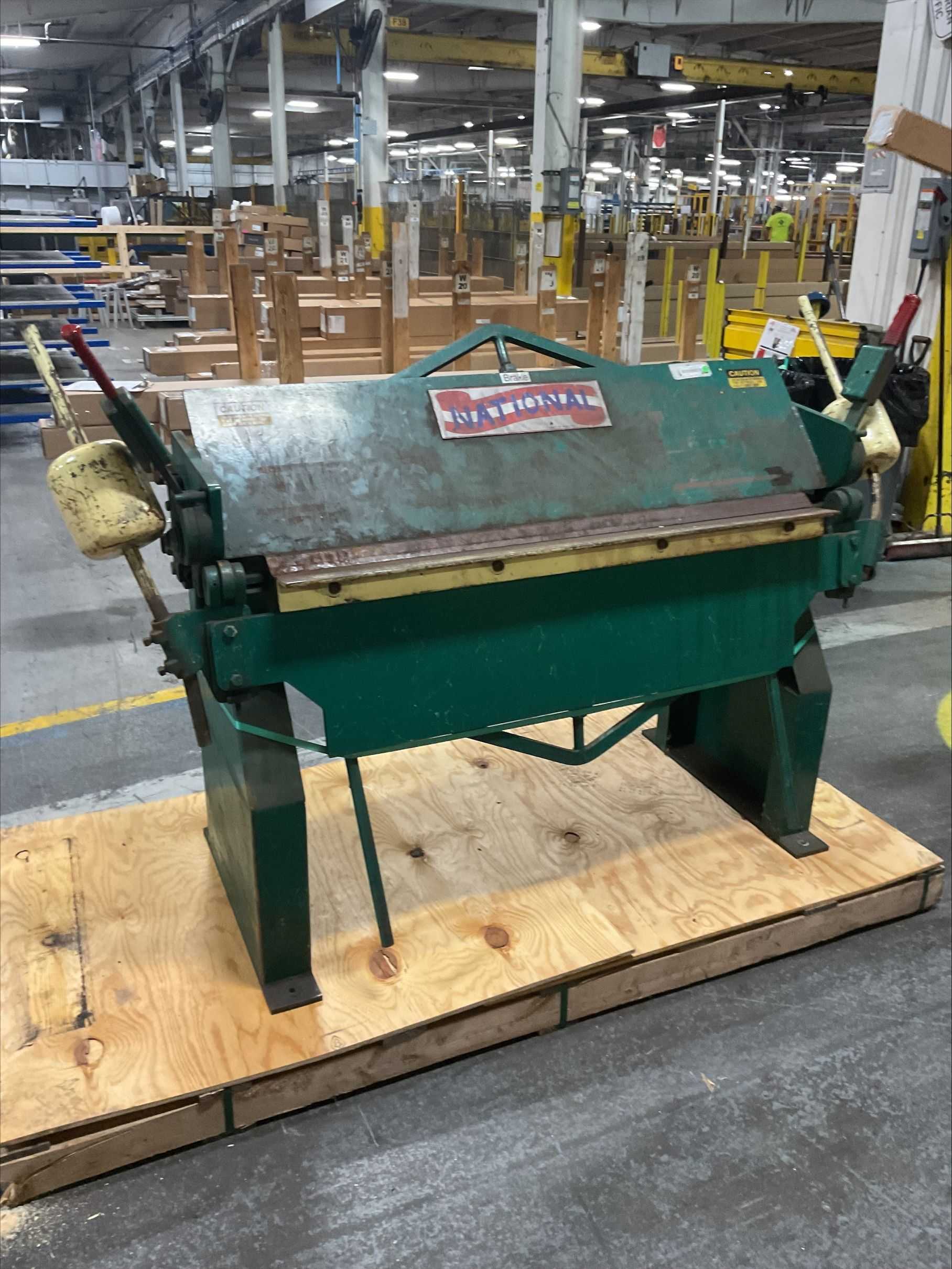NATIONAL SHEET METAL MACHINES N4812 BOX & PAN BRAKE - BOX & PAN BRAKES