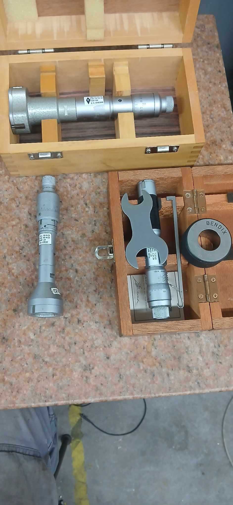 BULK LIST OF MEASURING EQUIPMENT