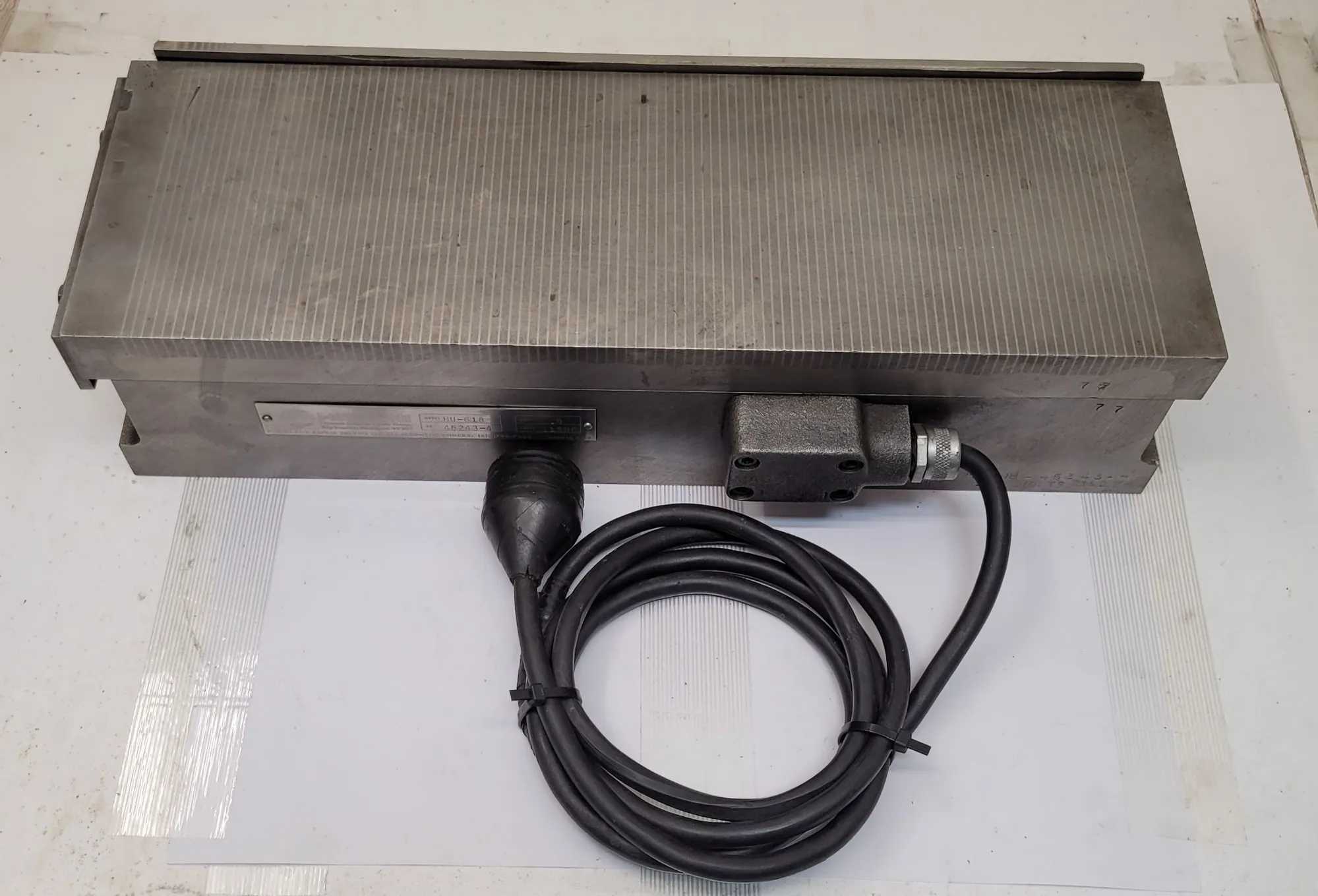 HITACHI MU-618 MAGNETIC CHUCK, 18.5" X 6" - MACHINE TOOLING