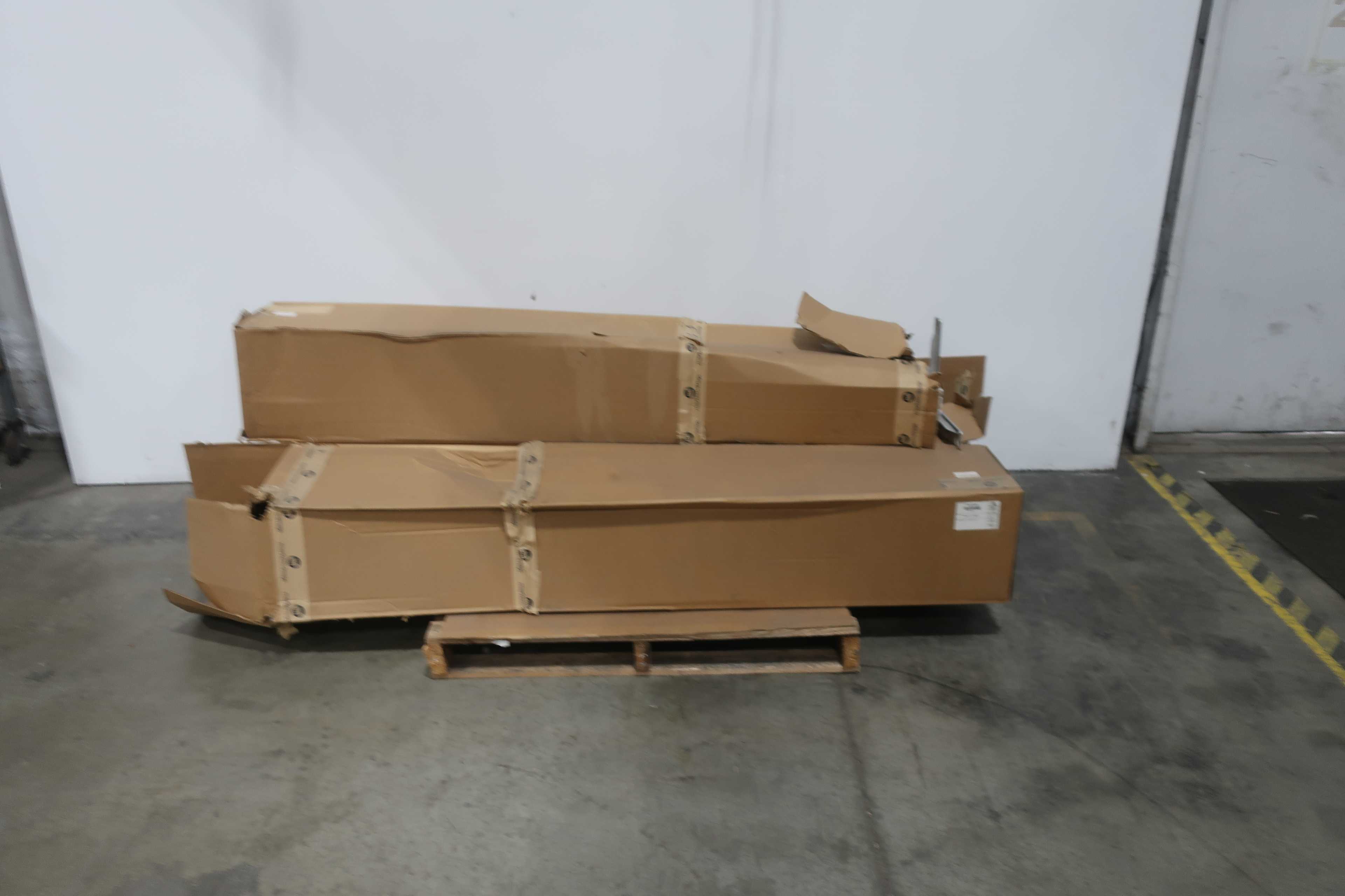SKU 1740555 - LOT OF 4 MARKEM TIJ0012067 UPRIGHT CASEJET 72IN PRINTER STANDS